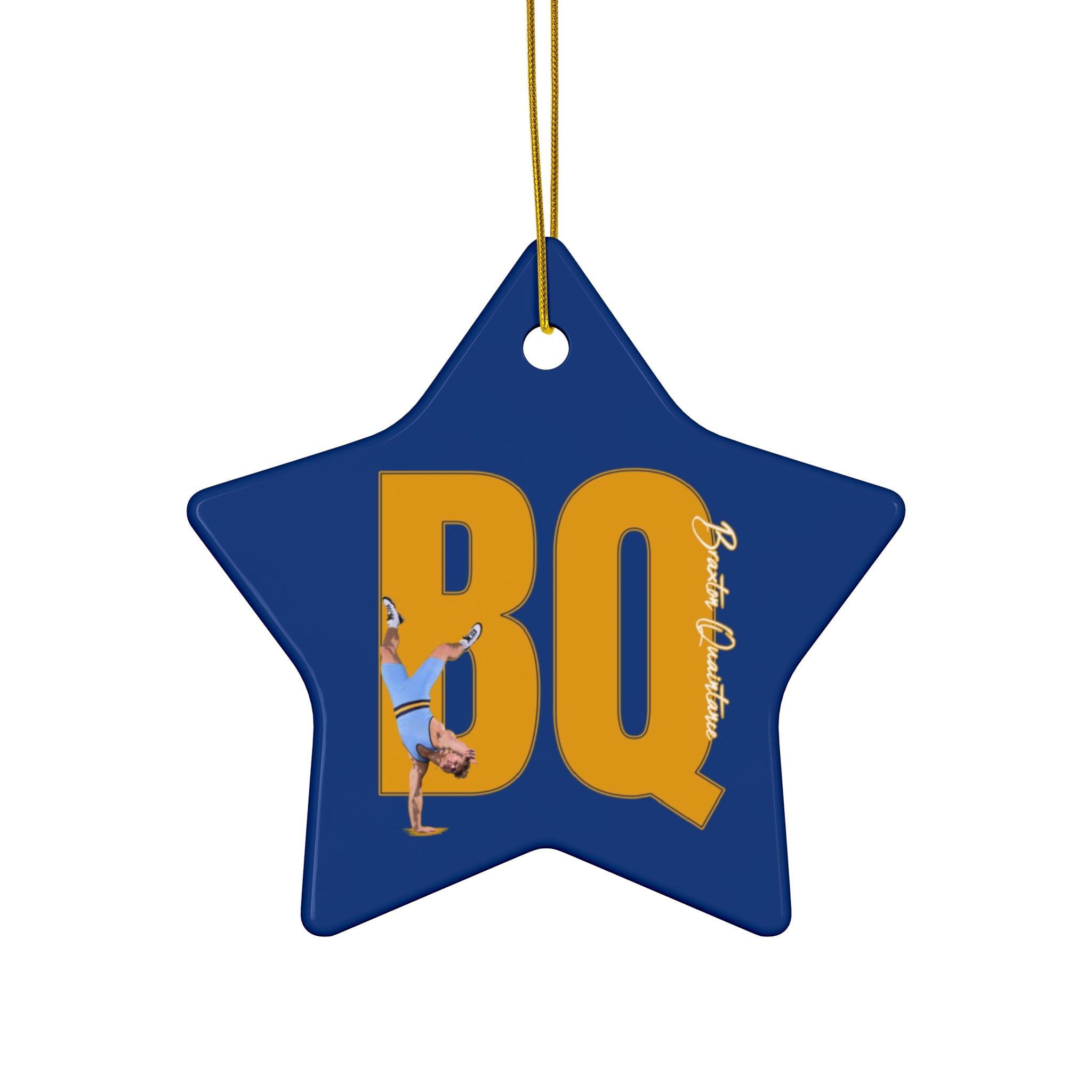 Braxton Quaintance Ceramic Ornament