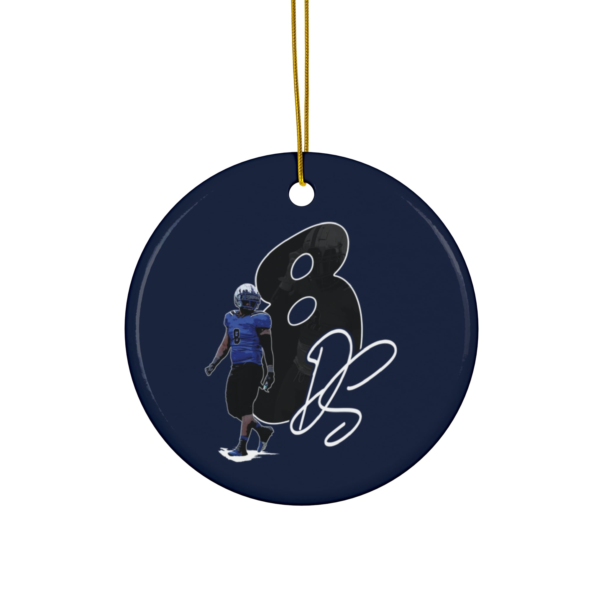 Devon Sanders Ceramic Ornament