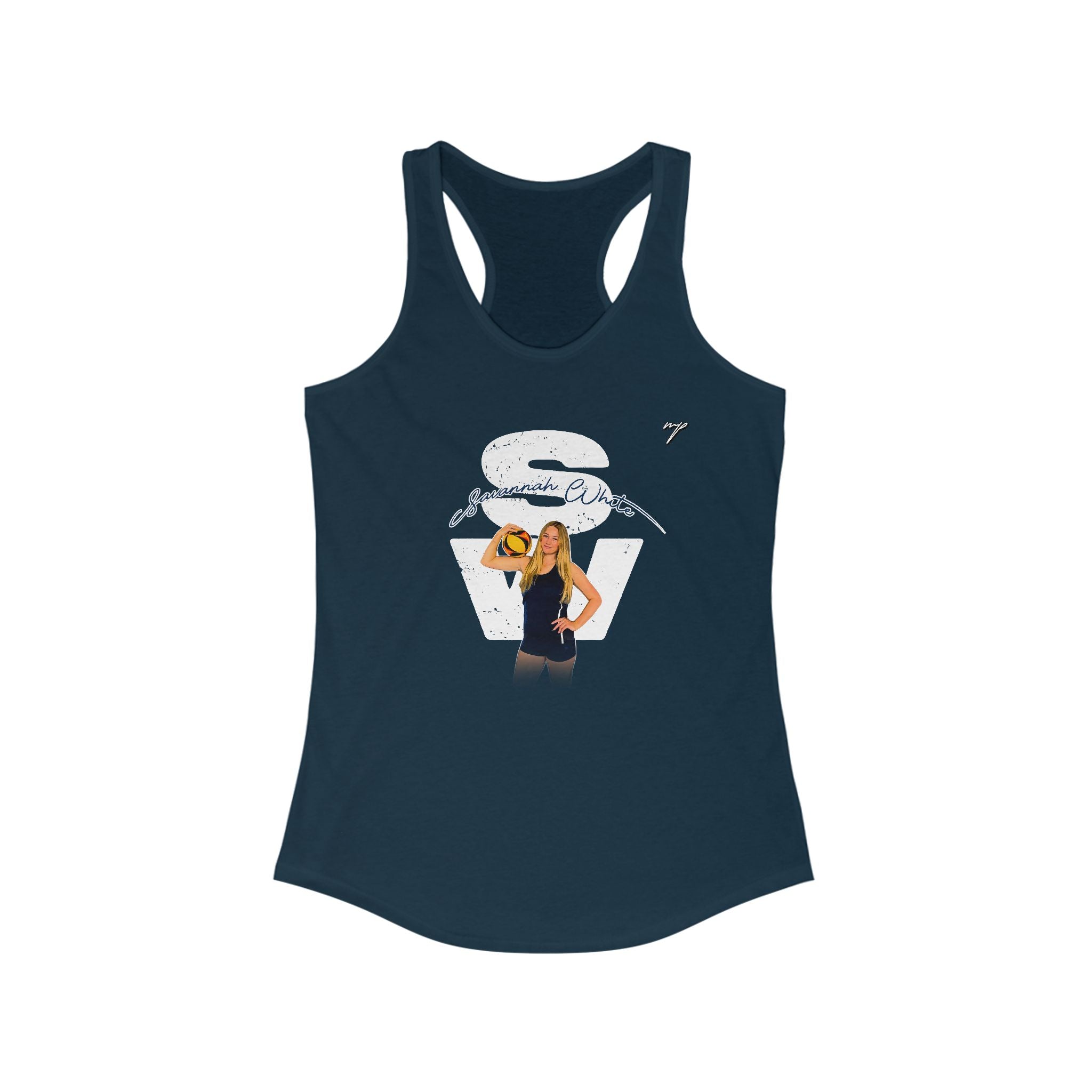 Savannah White Women's Racerback Tank