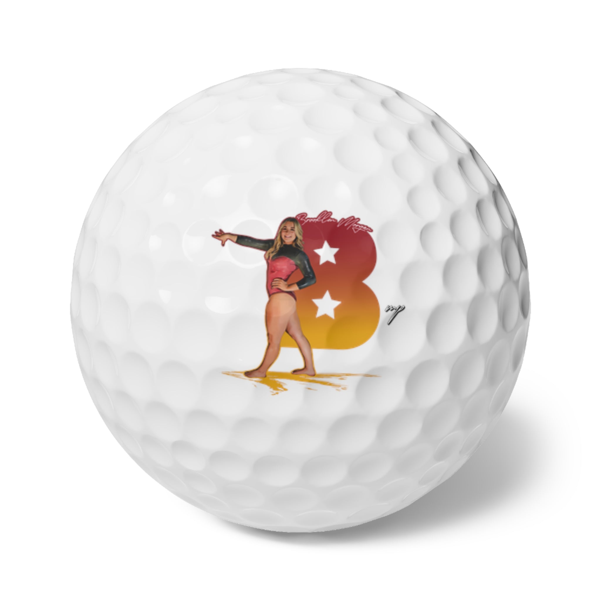 Brooklen Morgan Golf Balls, 6pc