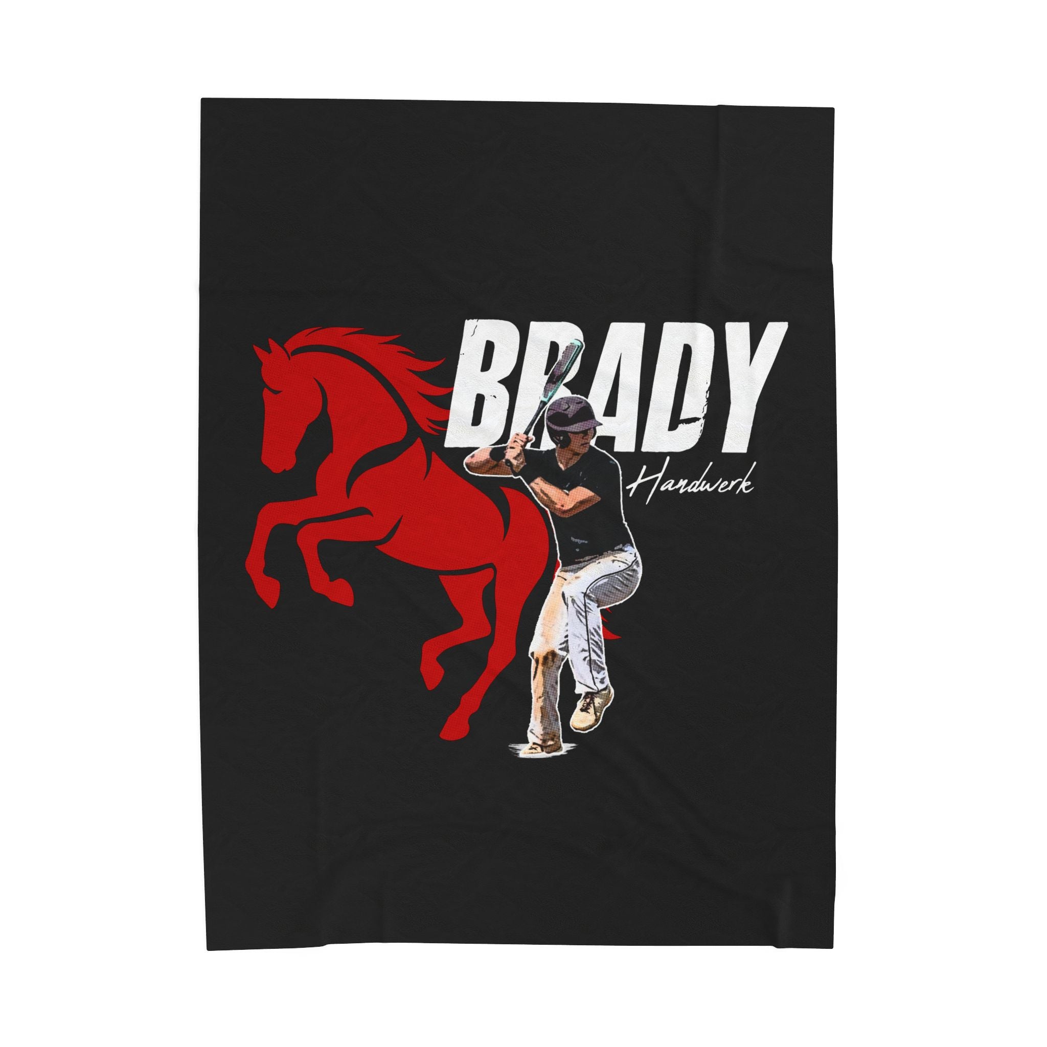 Brady Handwerk Velveteen Plush Blanket