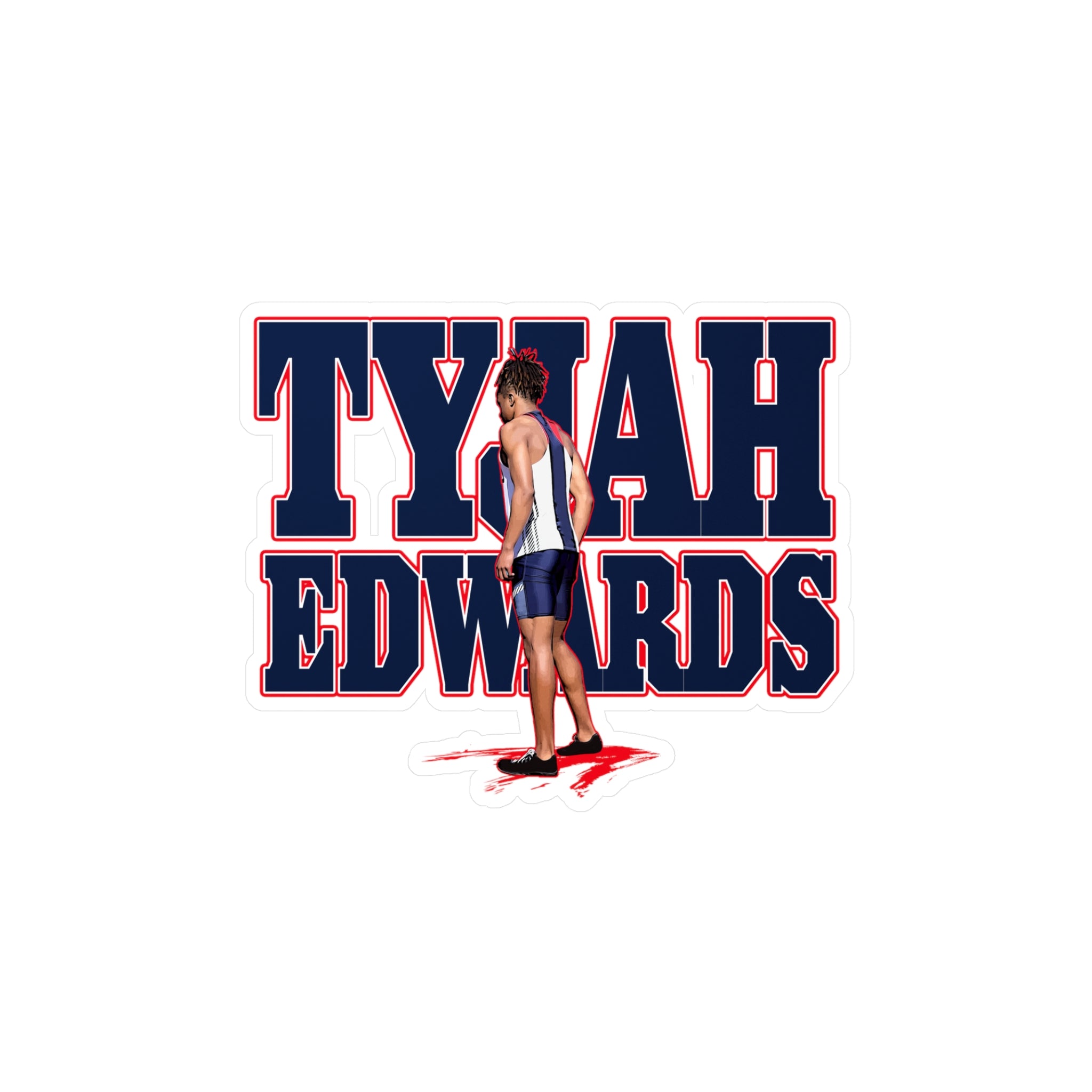 Tyjah Edwards Vinyl Decals