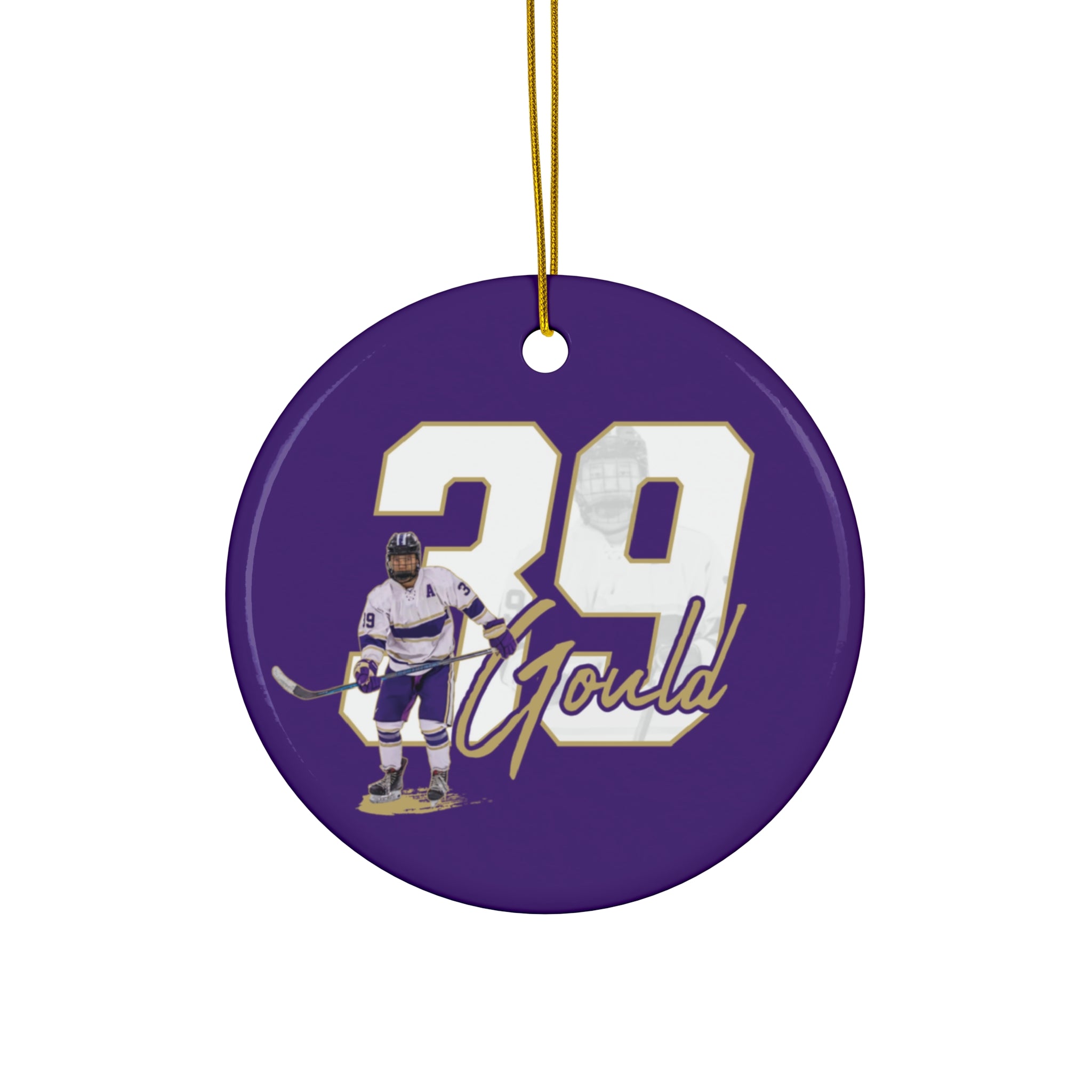 Evan Gould Ceramic Ornament