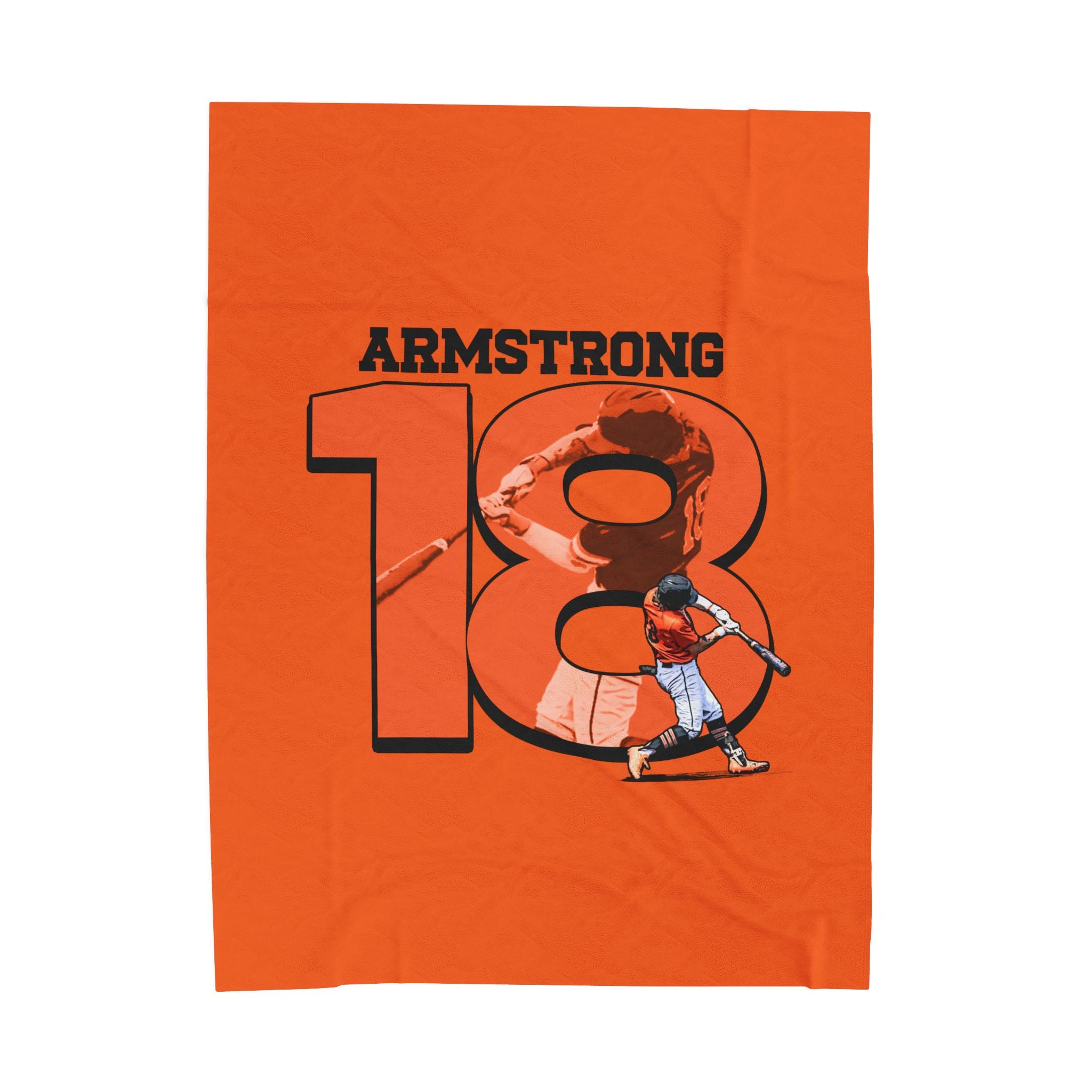 Chase Armstrong Velveteen Plush Blanket