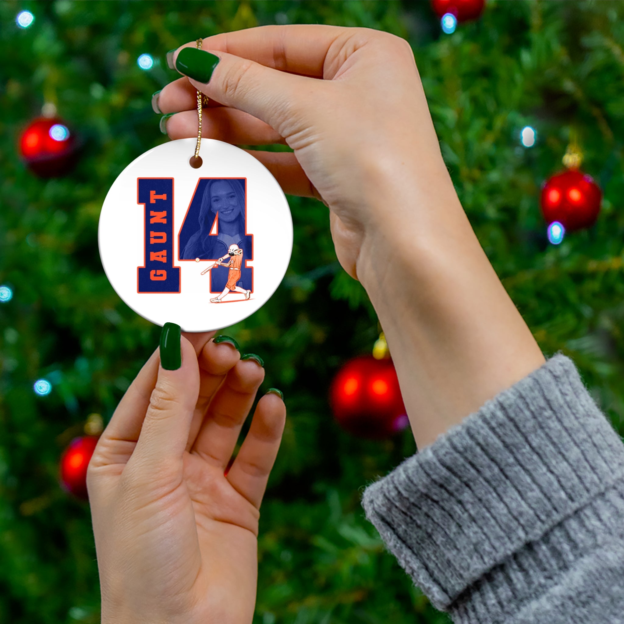Kendall Gaunt Ceramic Ornament