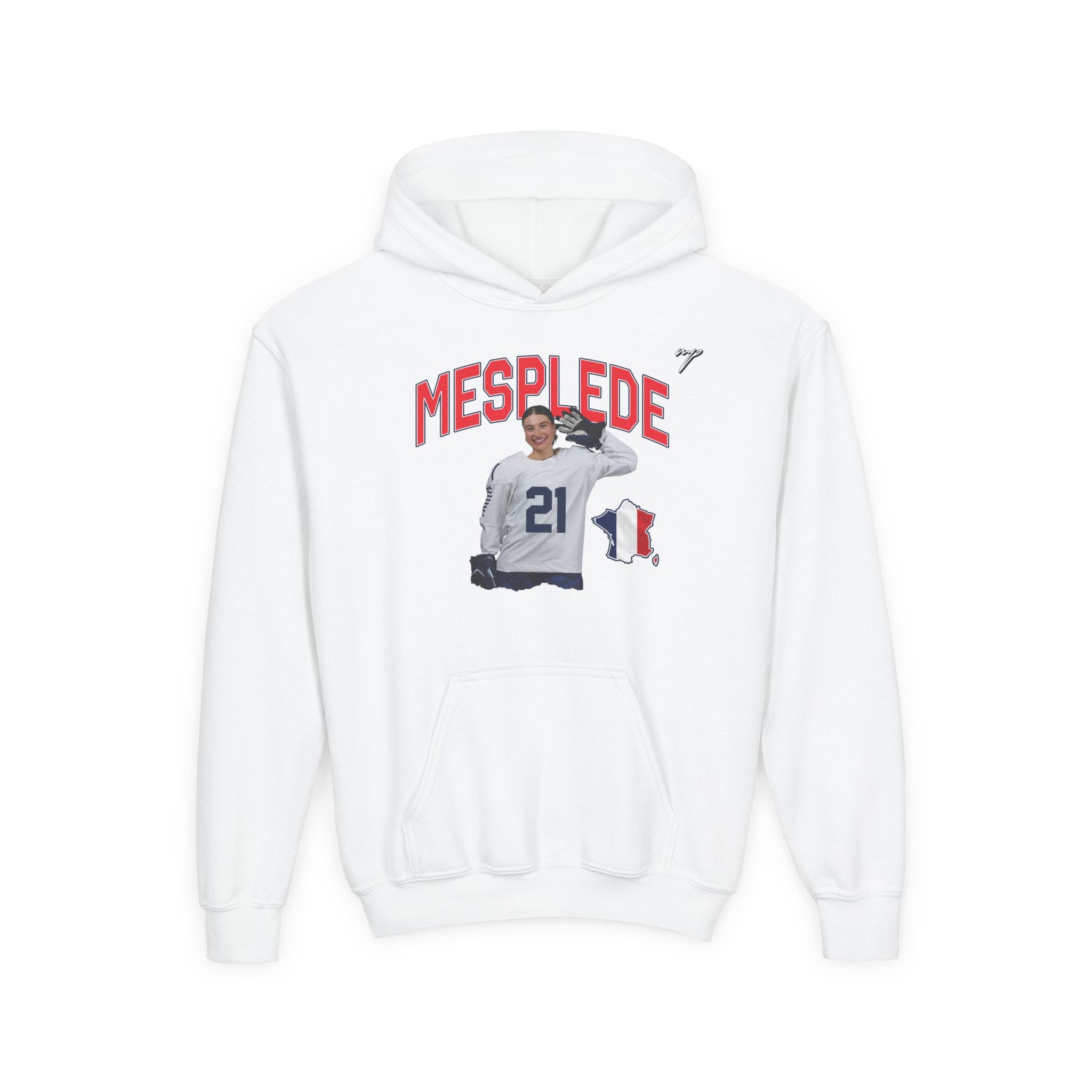 Julia Mesplede (France) YOUTH Hoodie