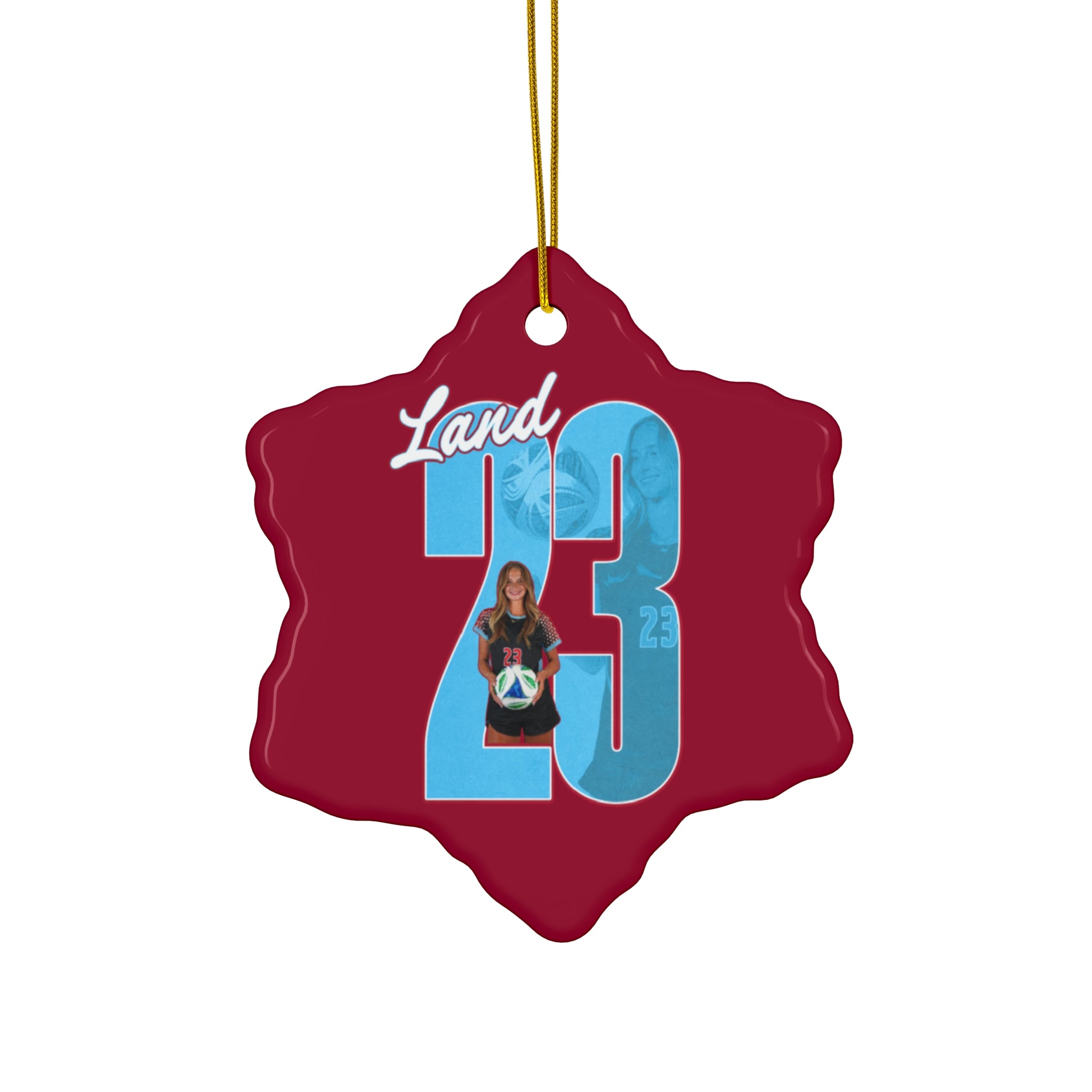 Maci Land Ceramic Ornament