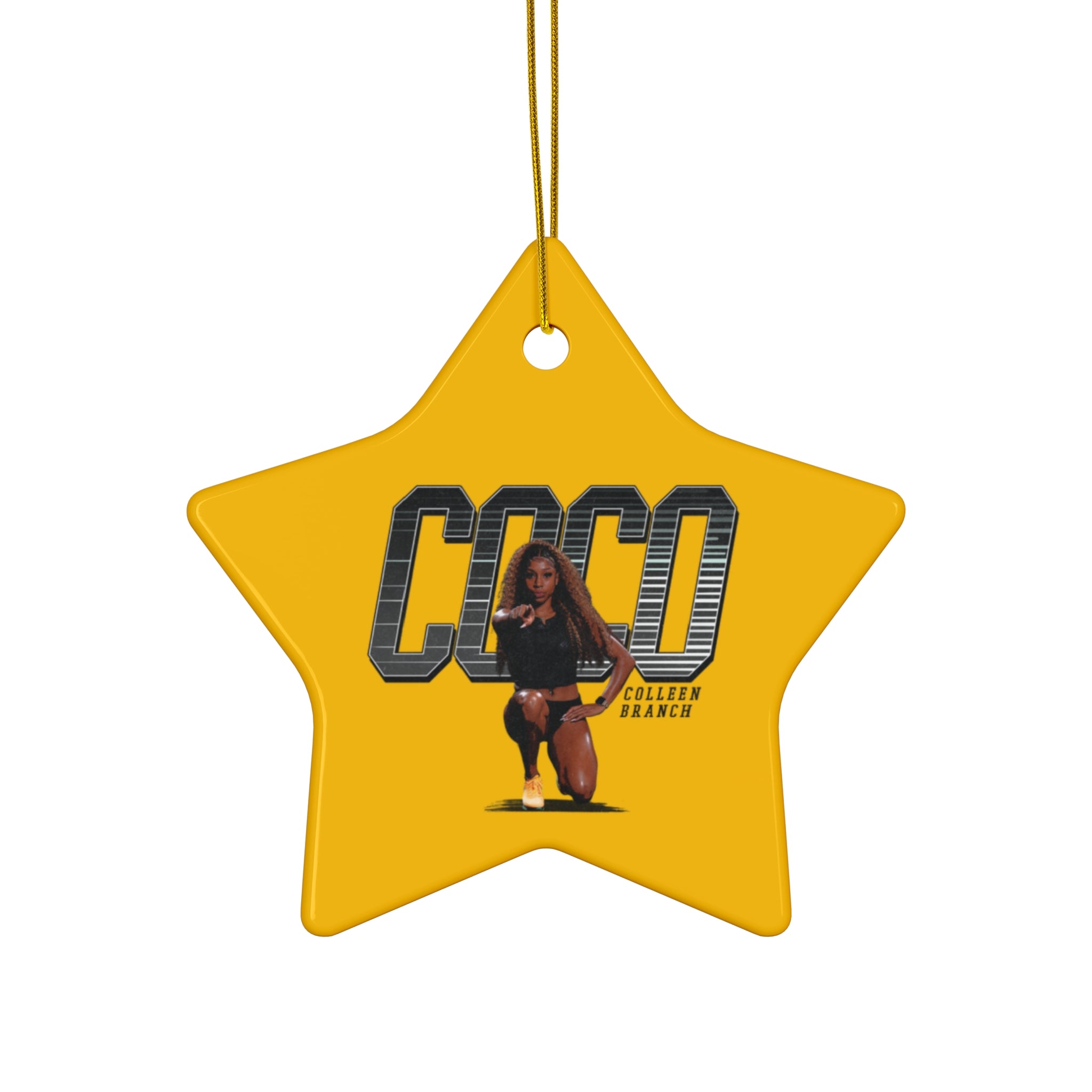 Colleen "Co Co" Branch Ceramic Ornament