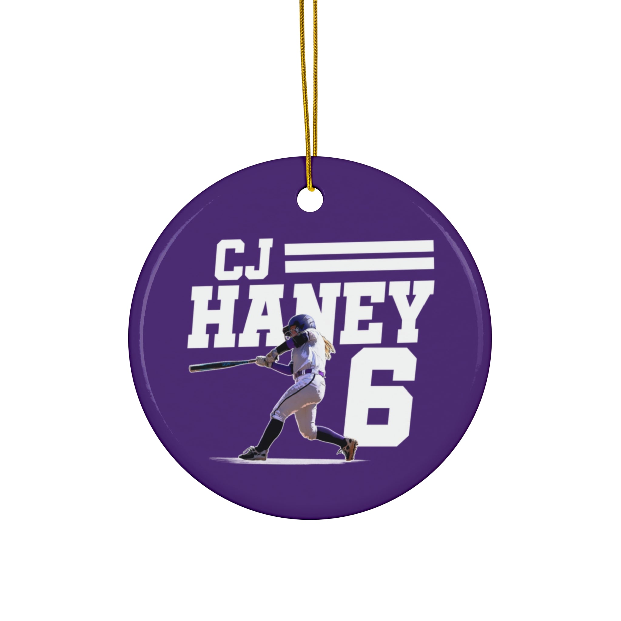 CJ Haney Ceramic Ornament