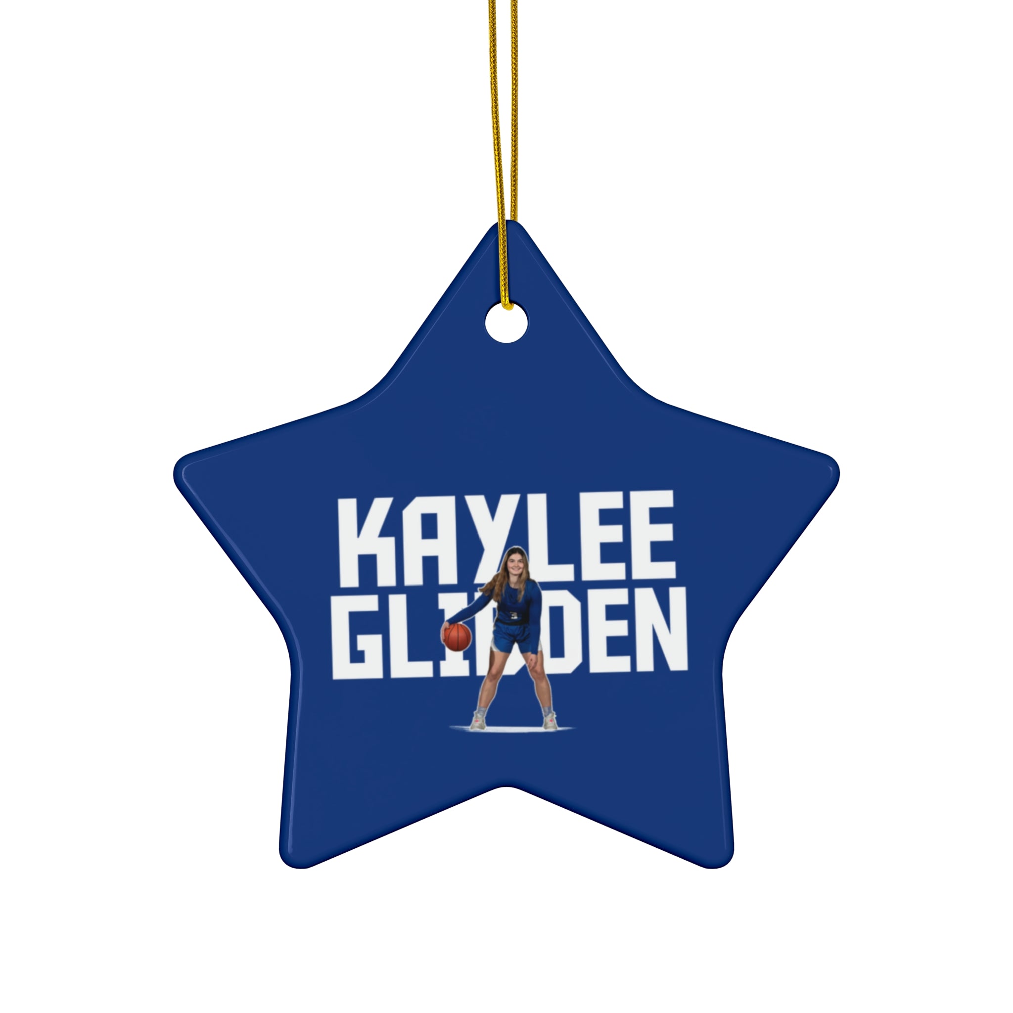 Kaylee Glidden Ceramic Ornament