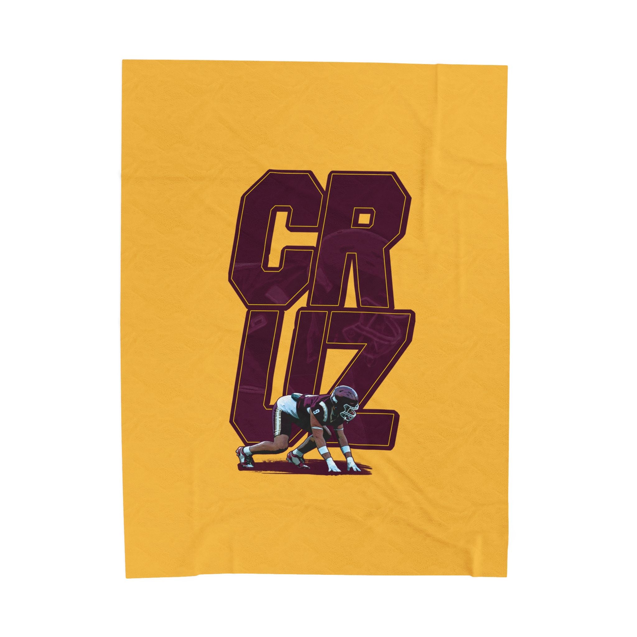 Daniel Cruz III Velveteen Plush Blanket