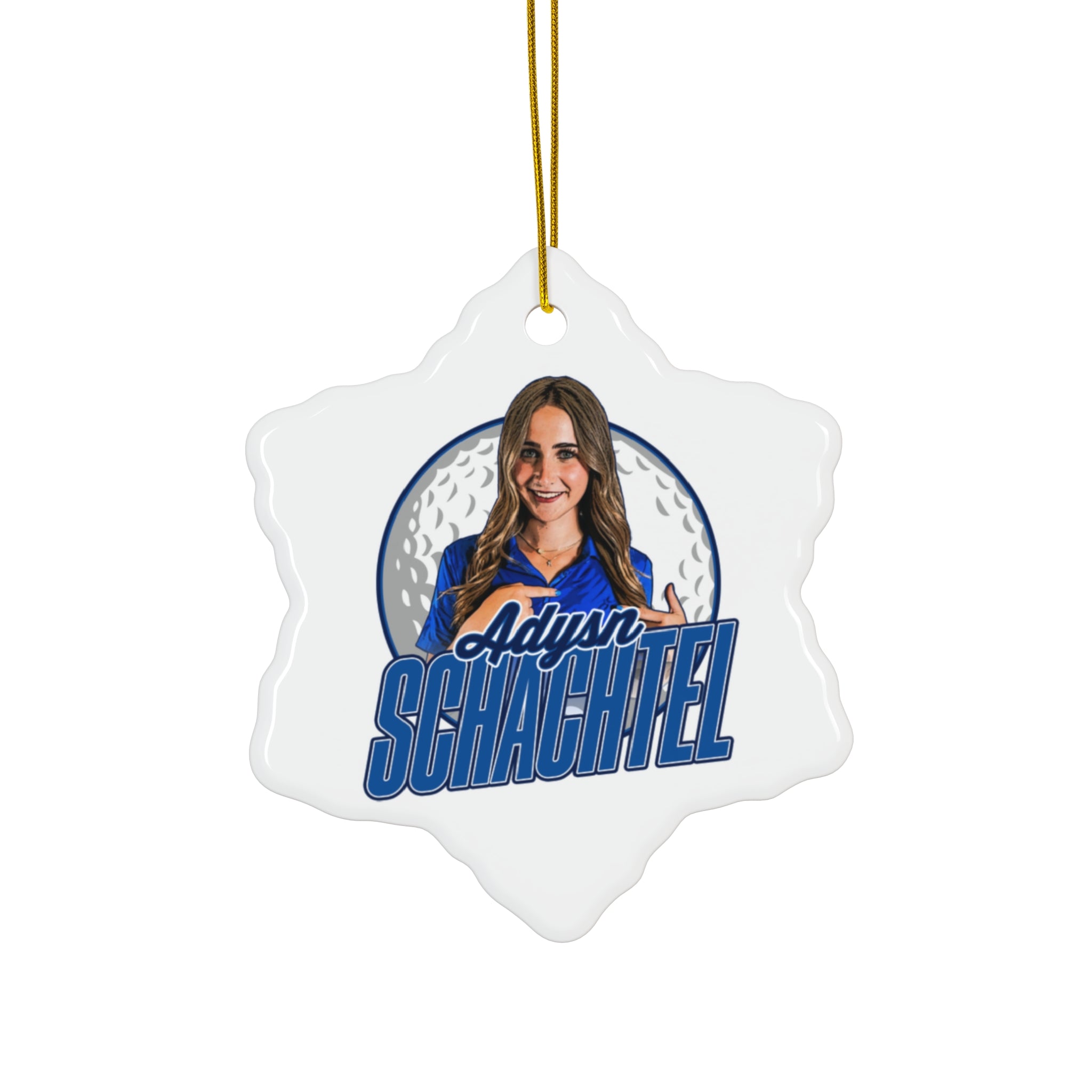 Adysn Schachtel Ceramic Ornament