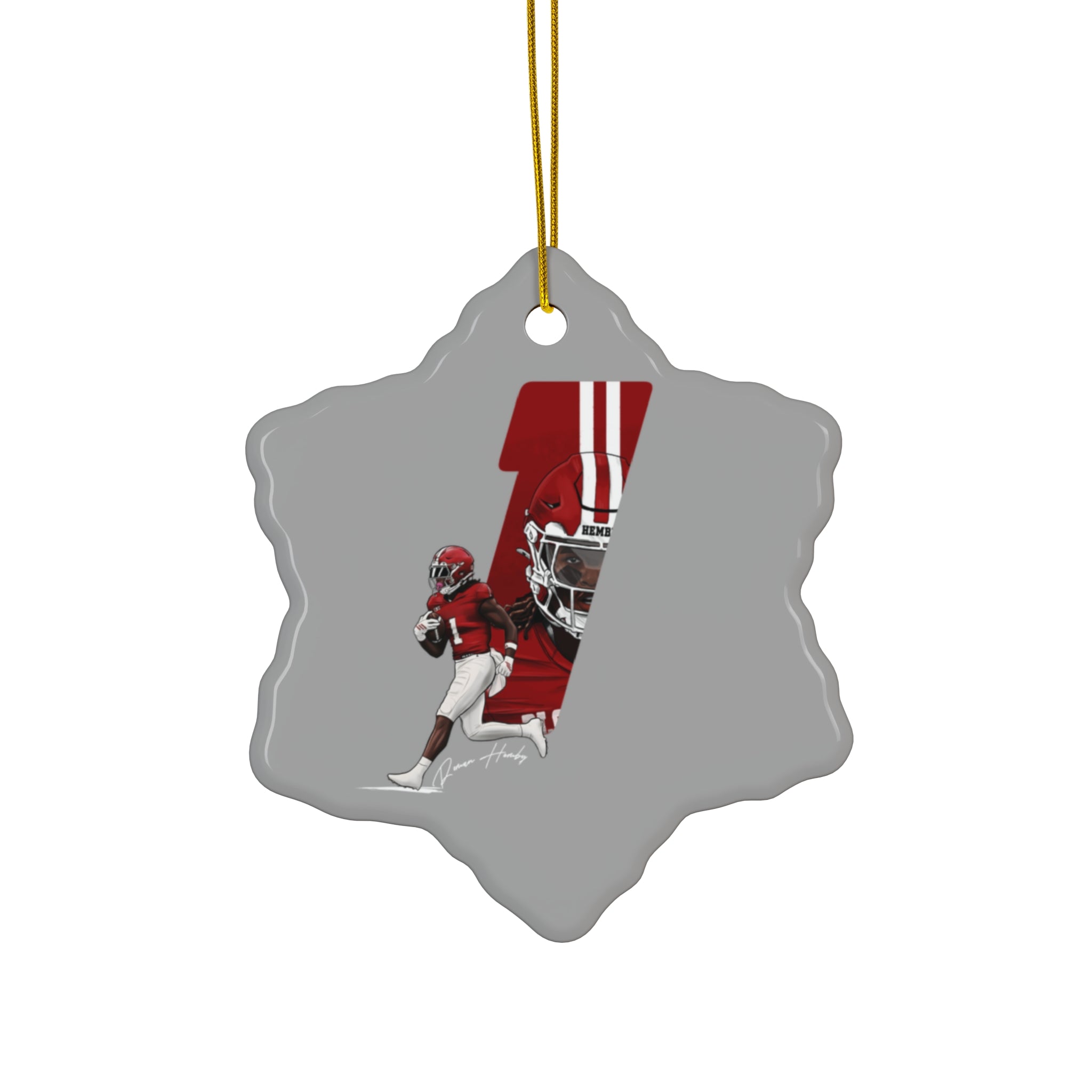 Roman Hemby Ceramic Ornament