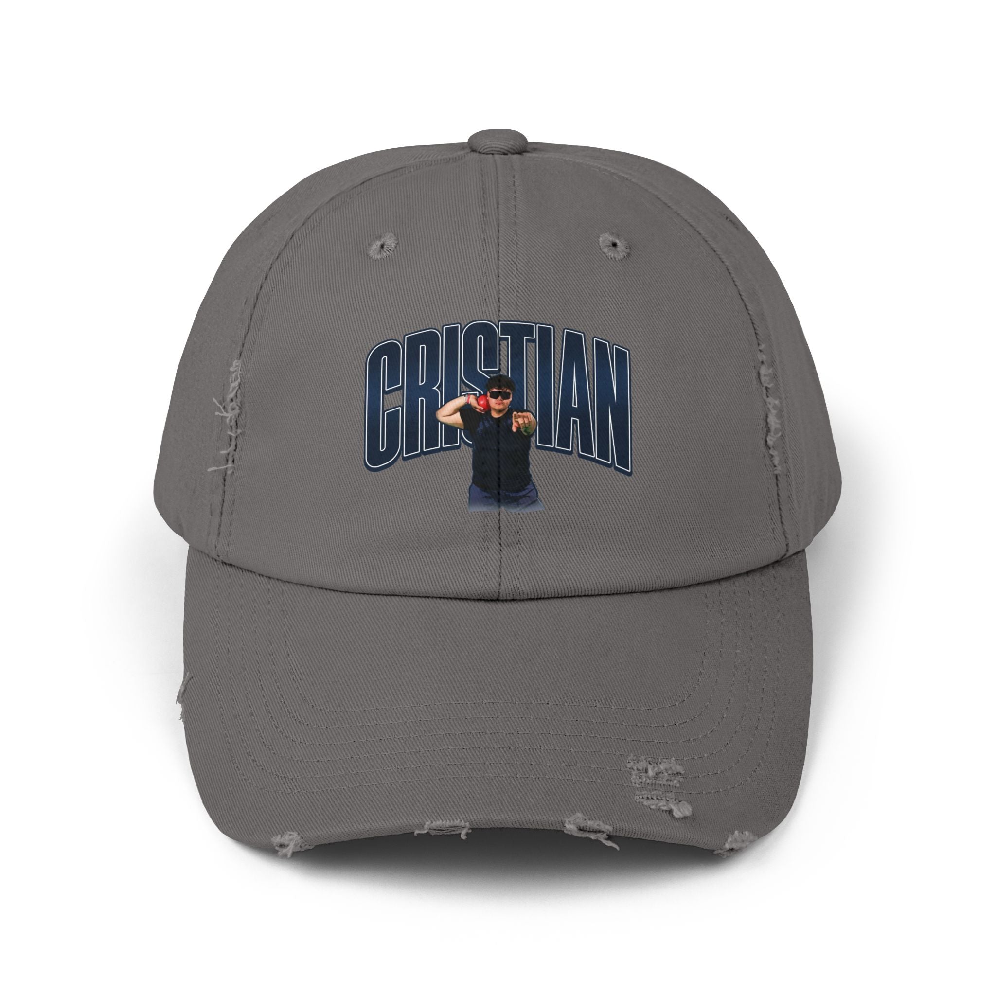 Cristian Flores Distressed Dad Cap
