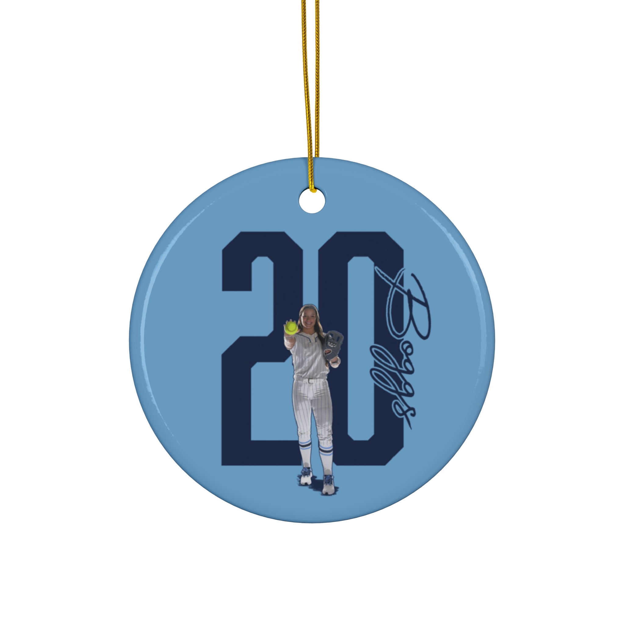 Catie Boggs Ceramic Ornament