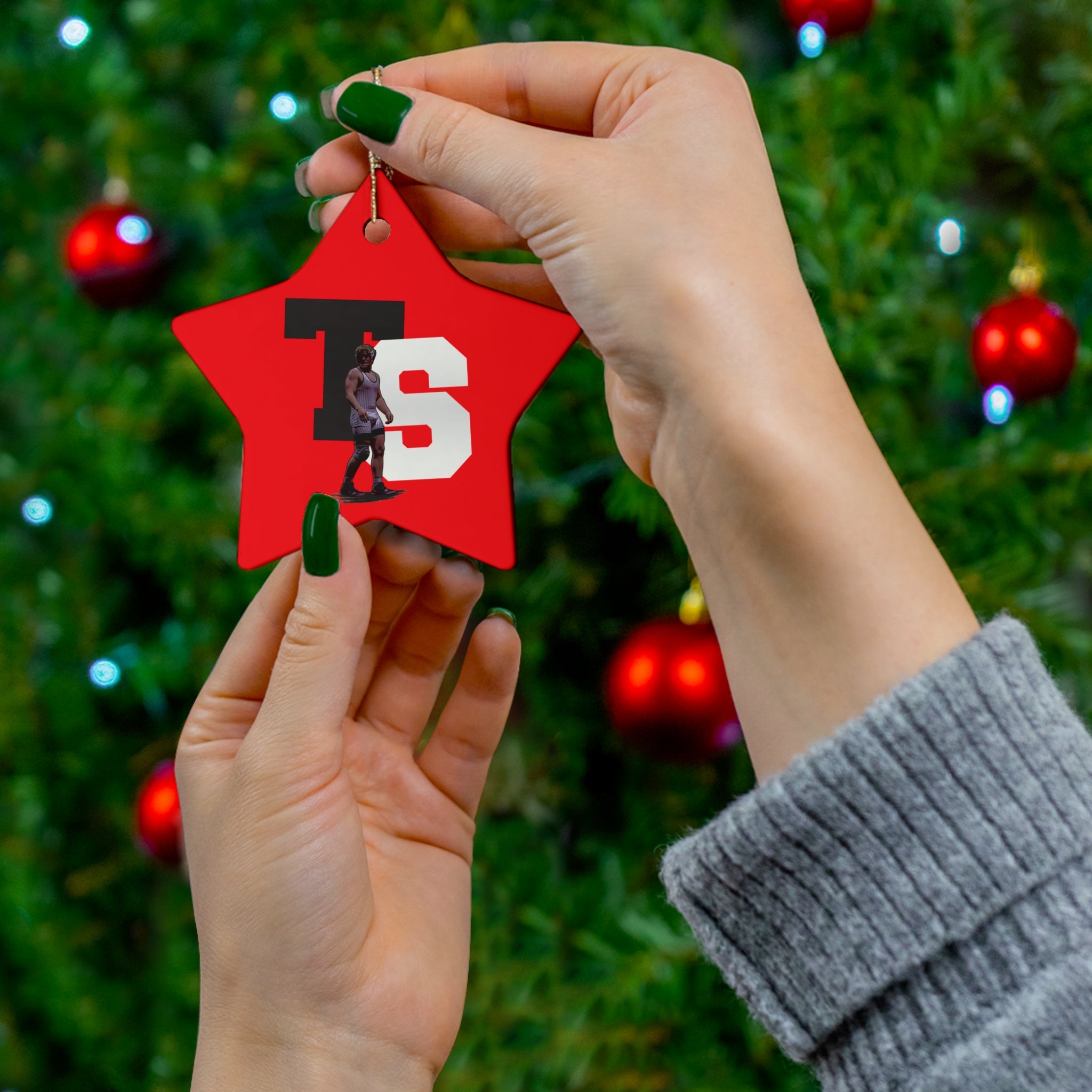 Tucker Steiner Ceramic Ornament
