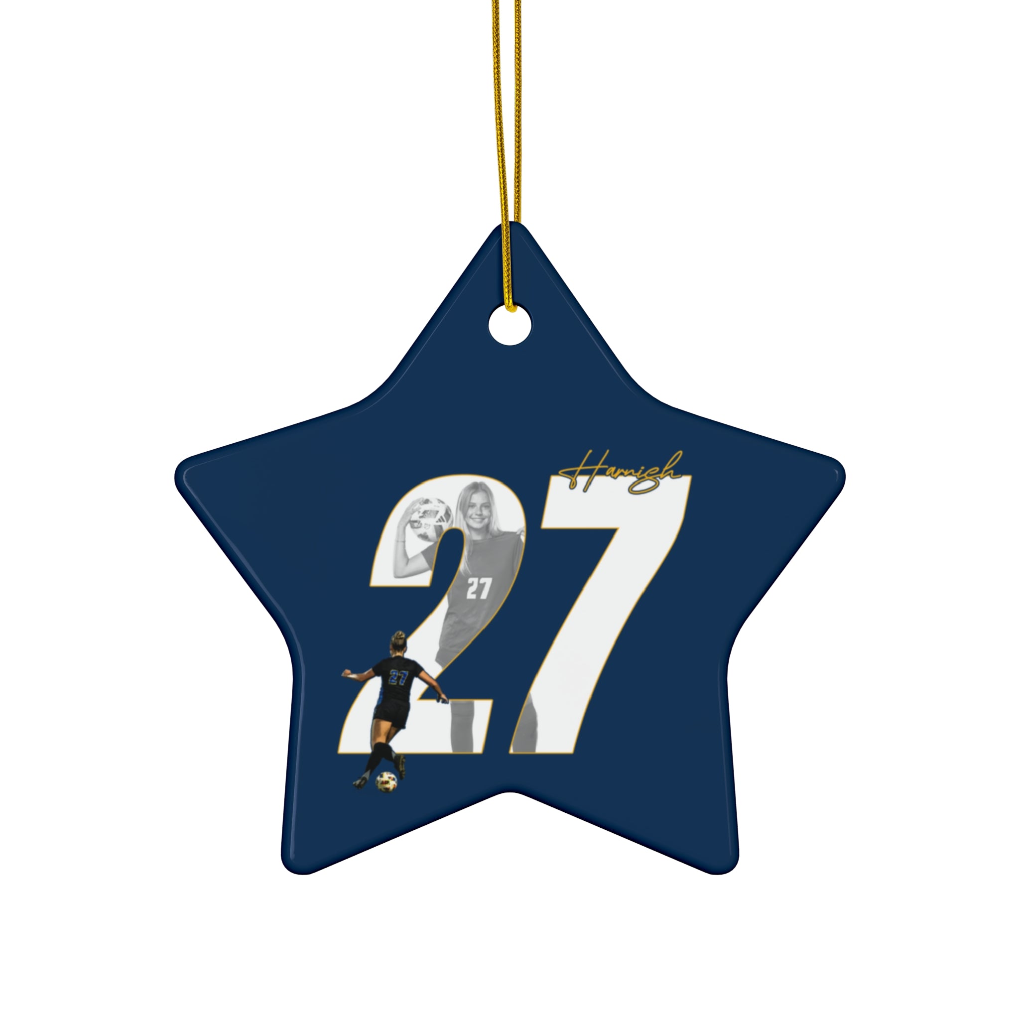 Lacey Harnish Ceramic Ornament