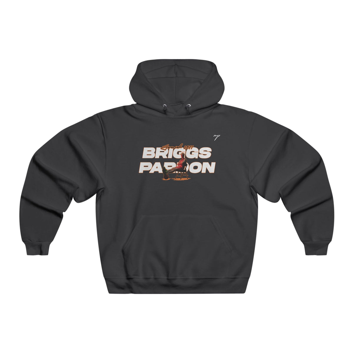 Briggs pardon Pardon Vintage Hoodie (Front + Back)
