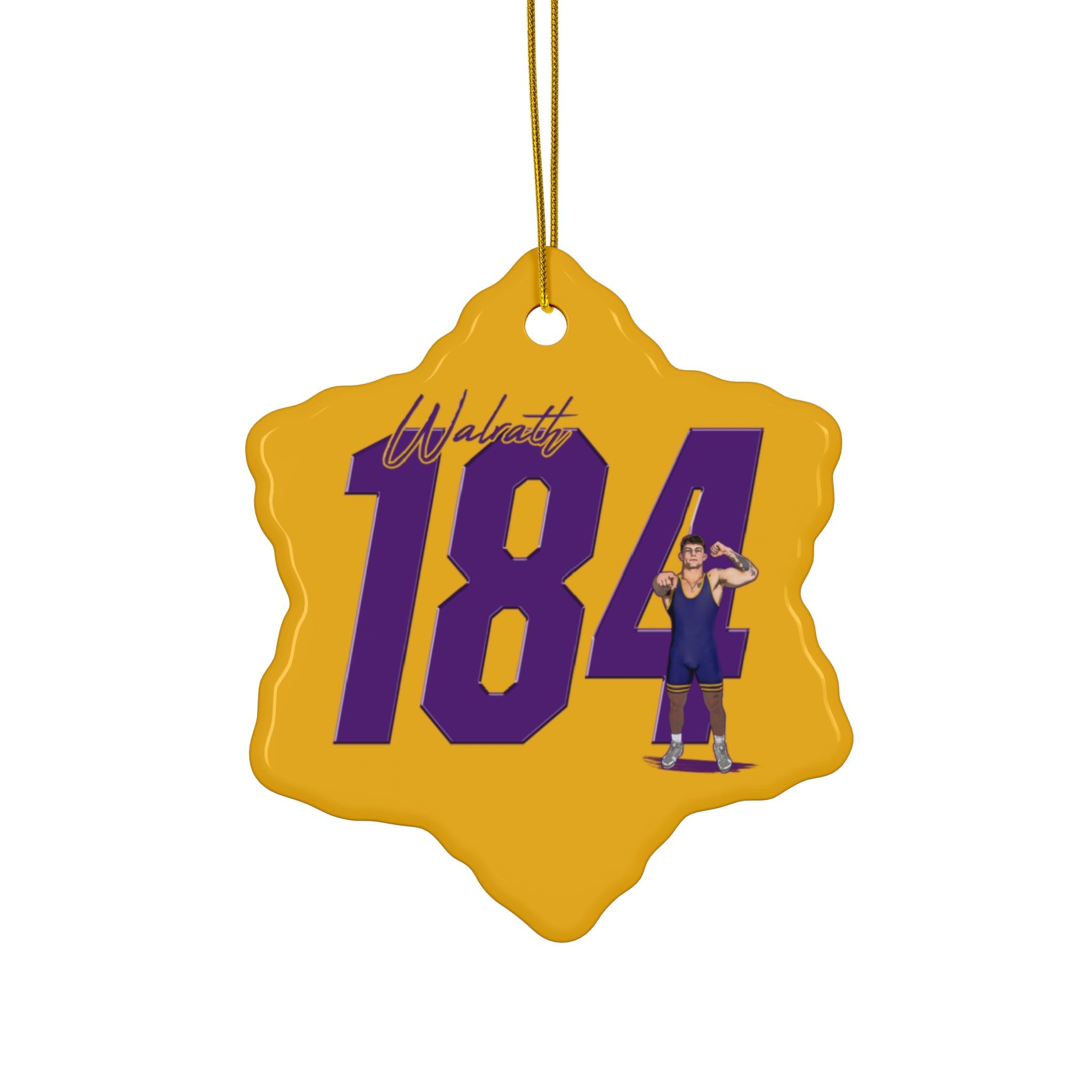 CJ Walrath Ceramic Ornament
