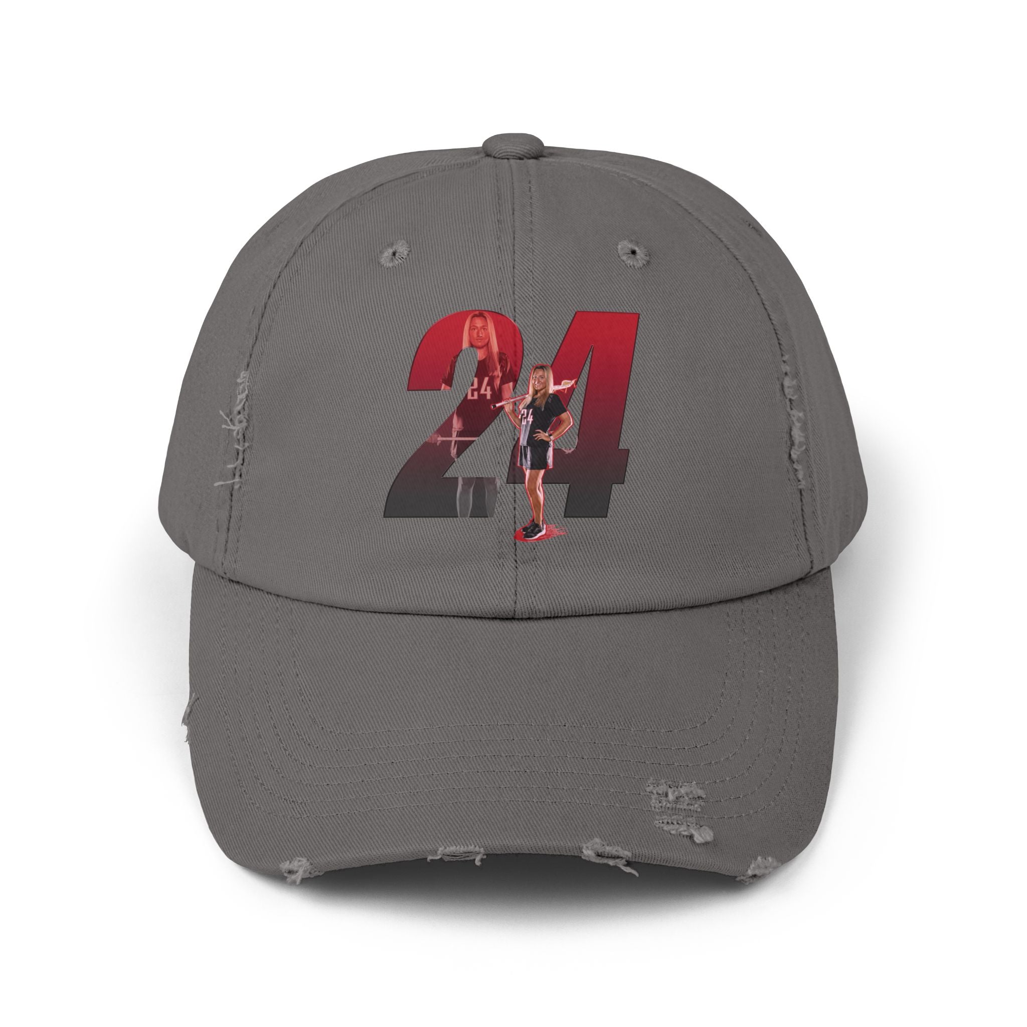 Olivia Ritchie Distressed Dad Cap