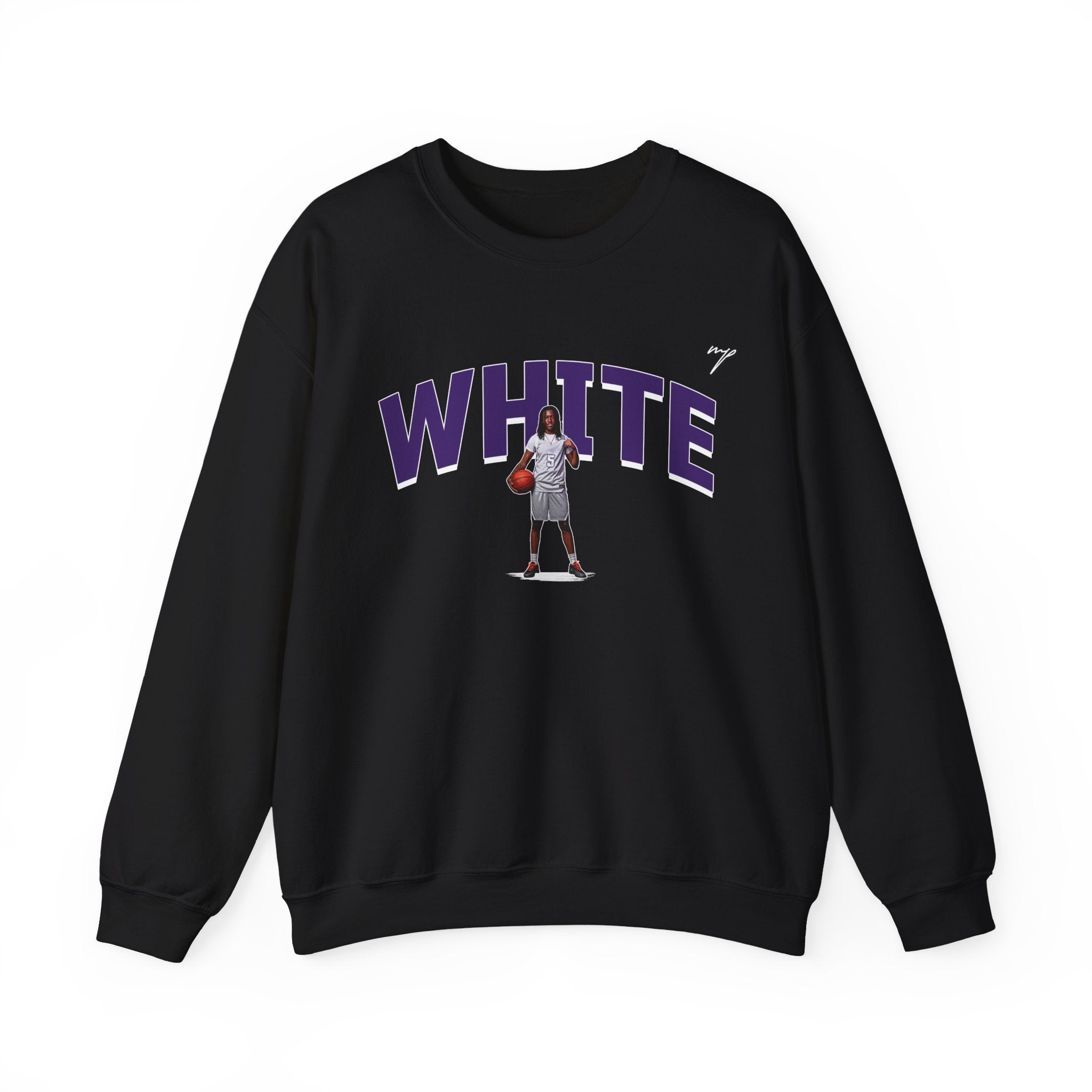 Ke'Niya White Crewneck