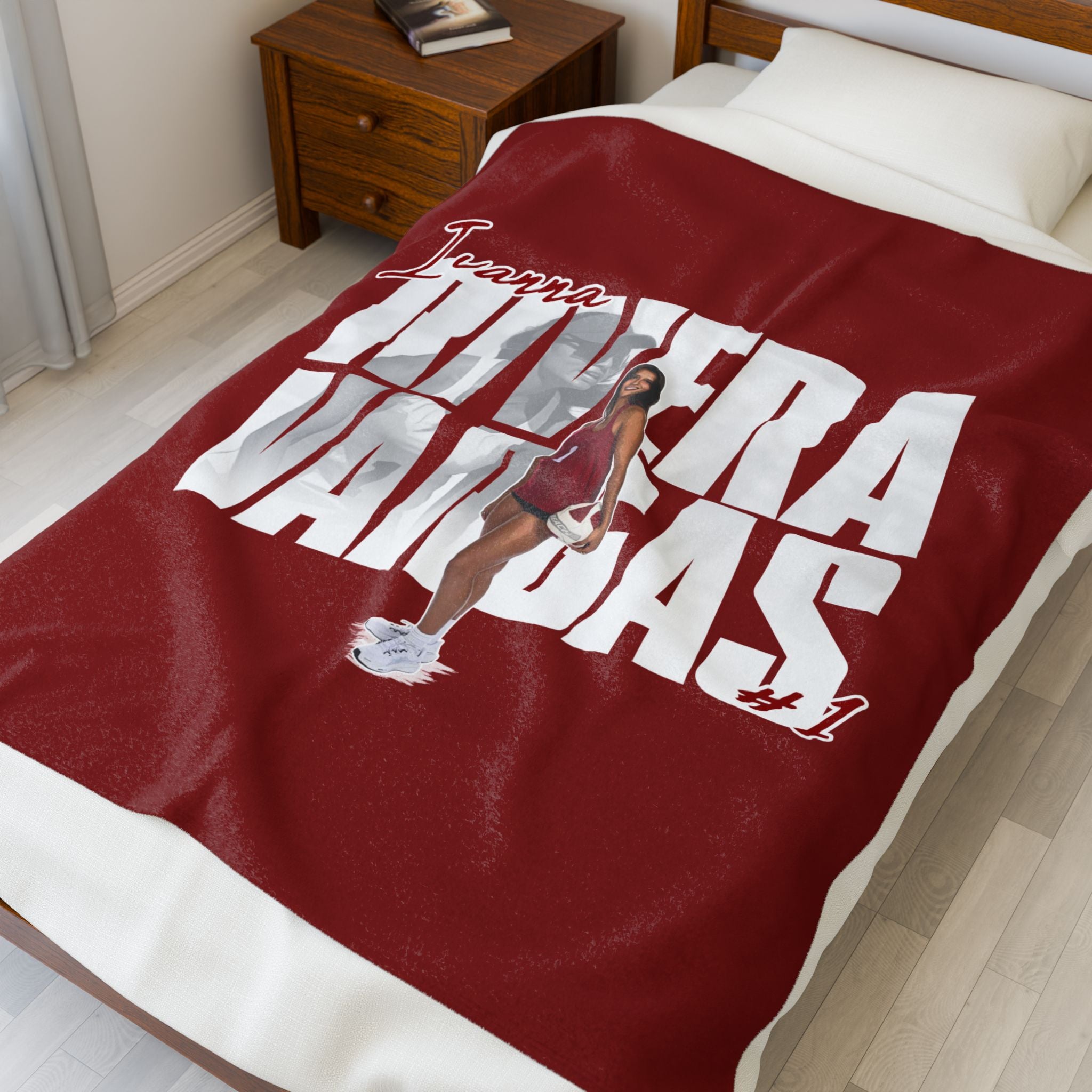 Ivanna Rivera Vargas Velveteen Plush Blanket