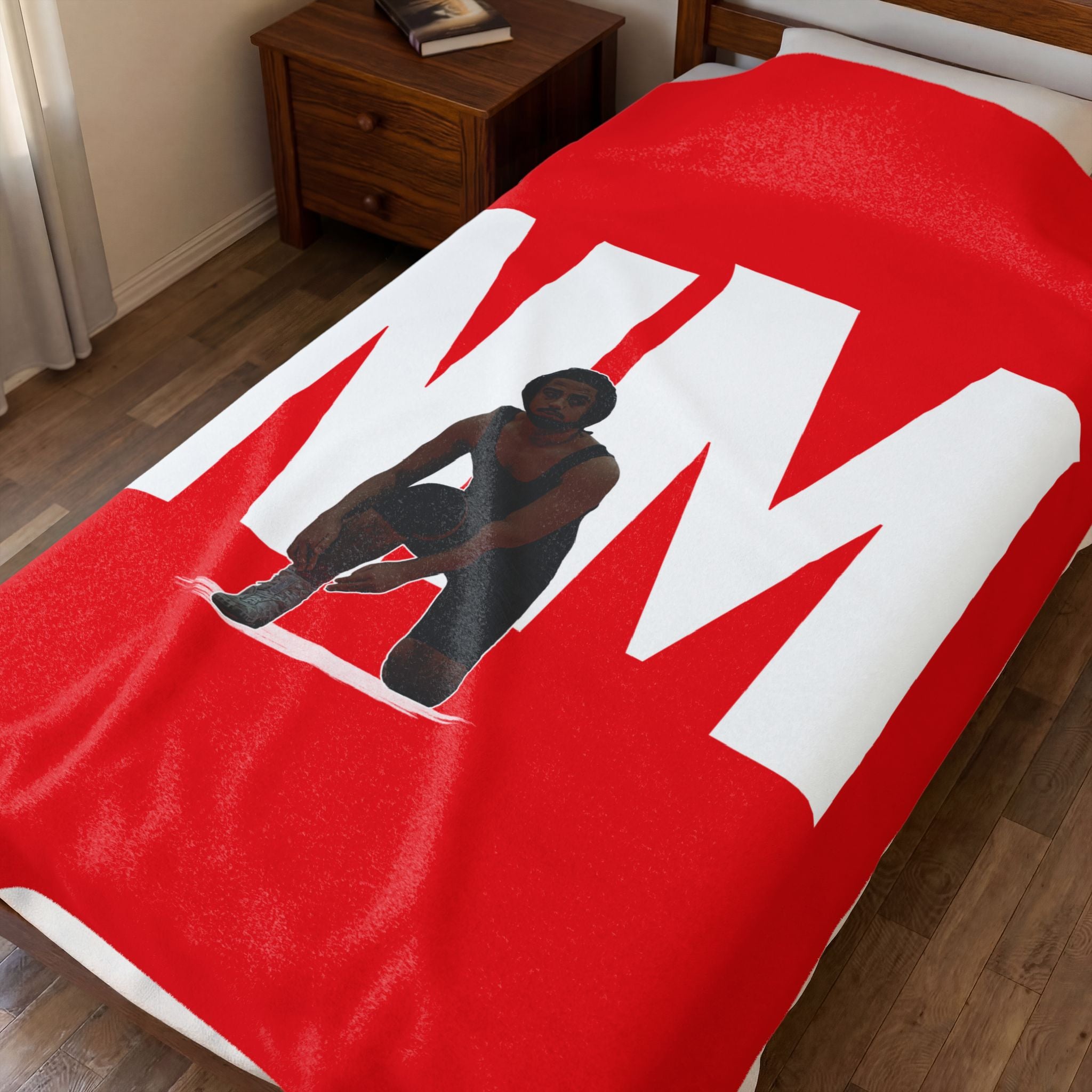 Nicholas Macias Velveteen Plush Blanket
