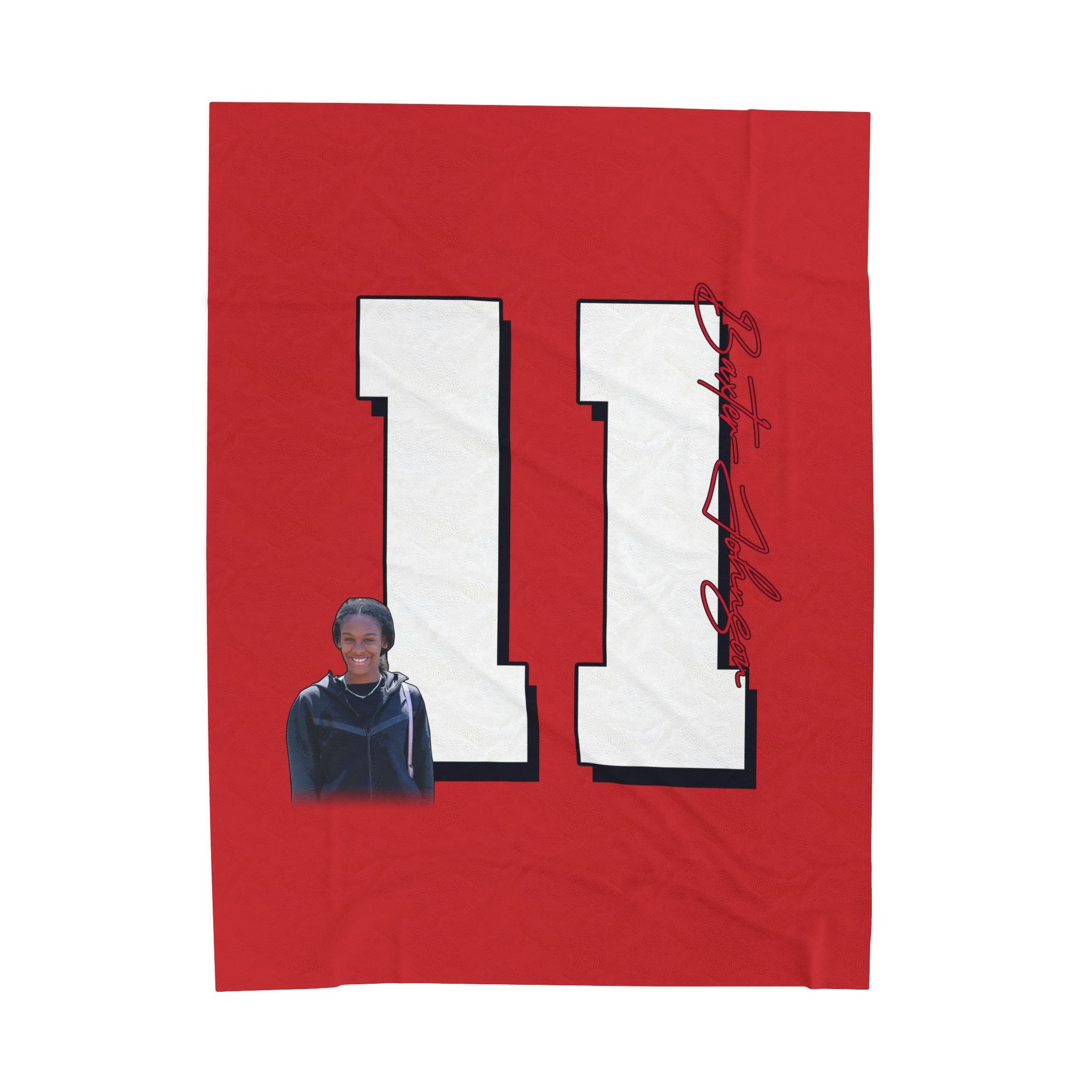 Danasia Baxter-Johnson Velveteen Plush Blanket