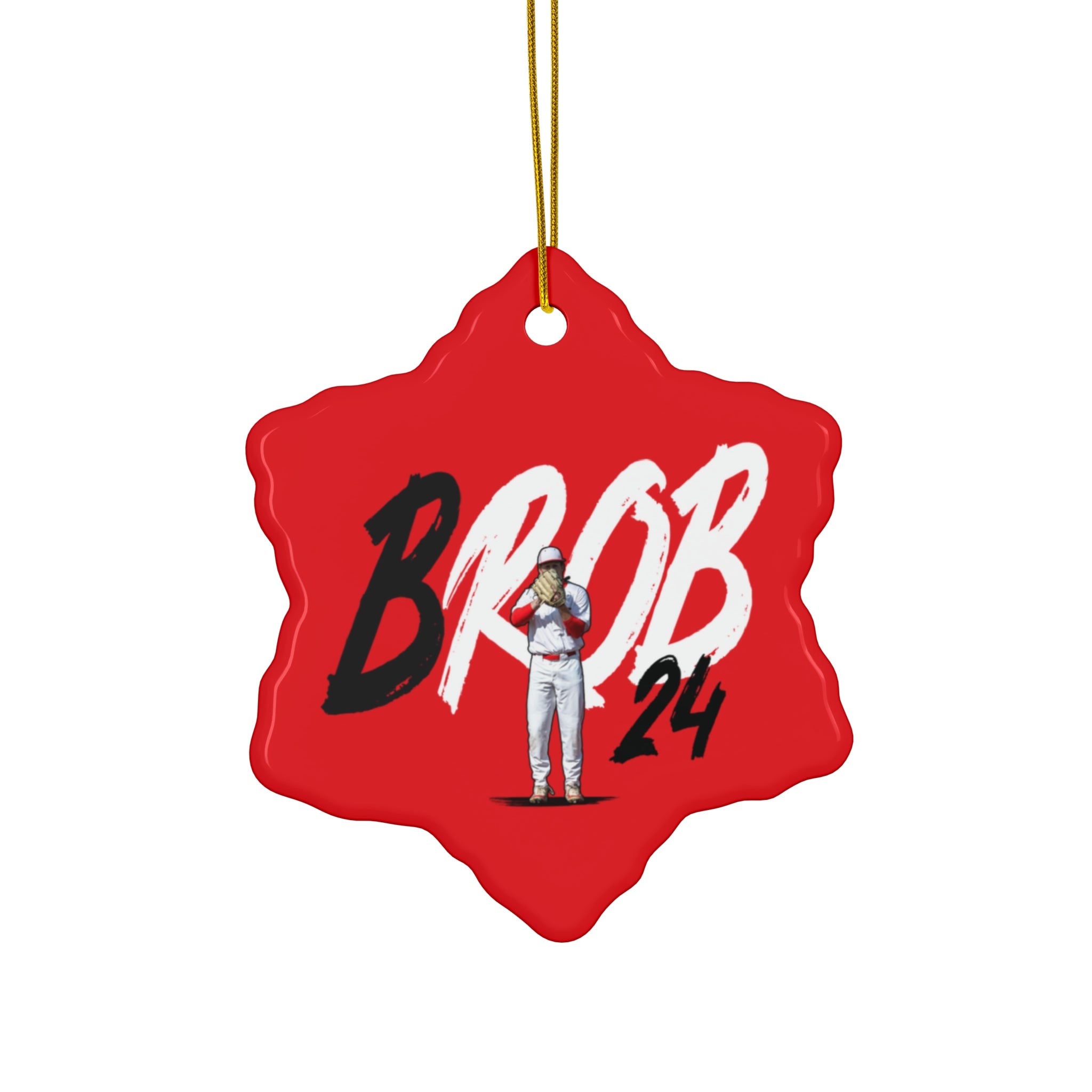 Brendan Roberts Ceramic Ornament
