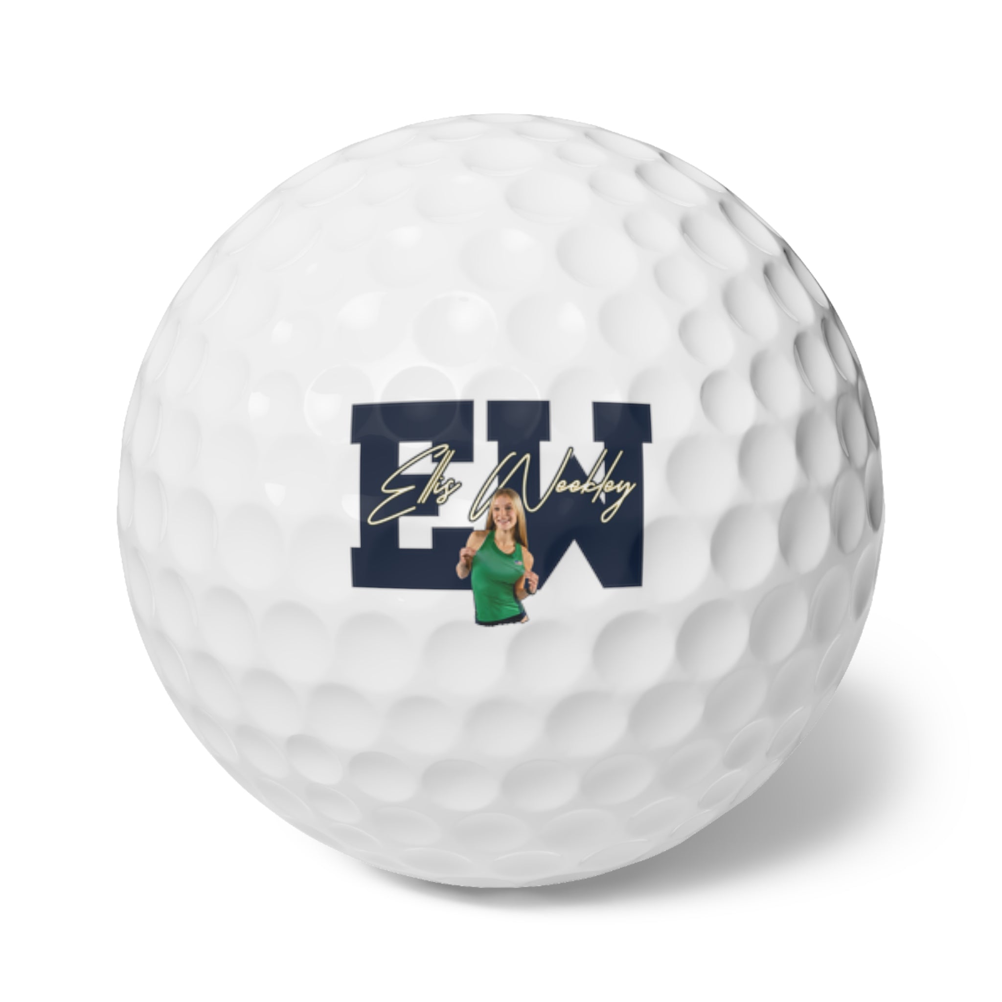 Ellis Weekley Golf Balls, 6pc