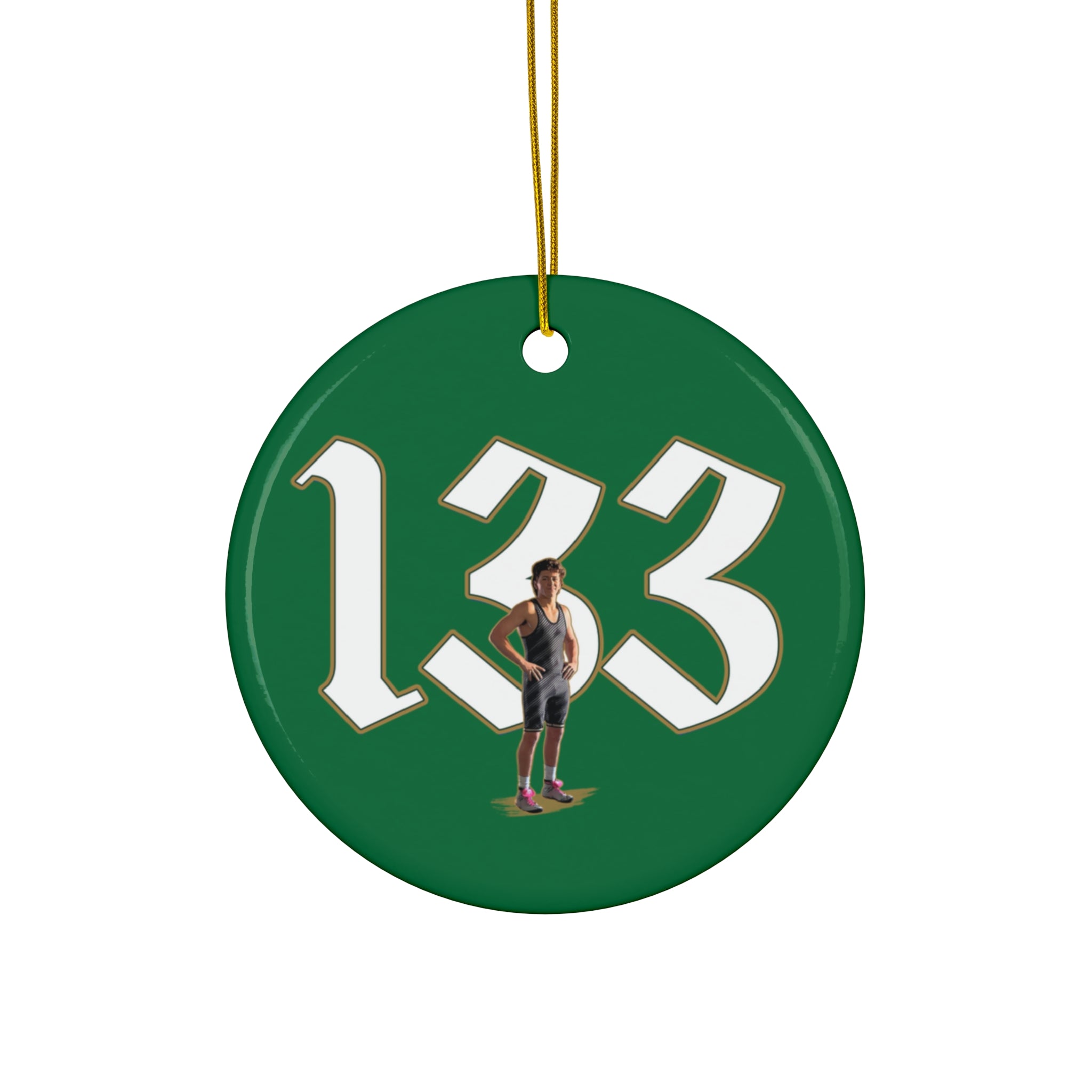 Zach Samano Ceramic Ornament