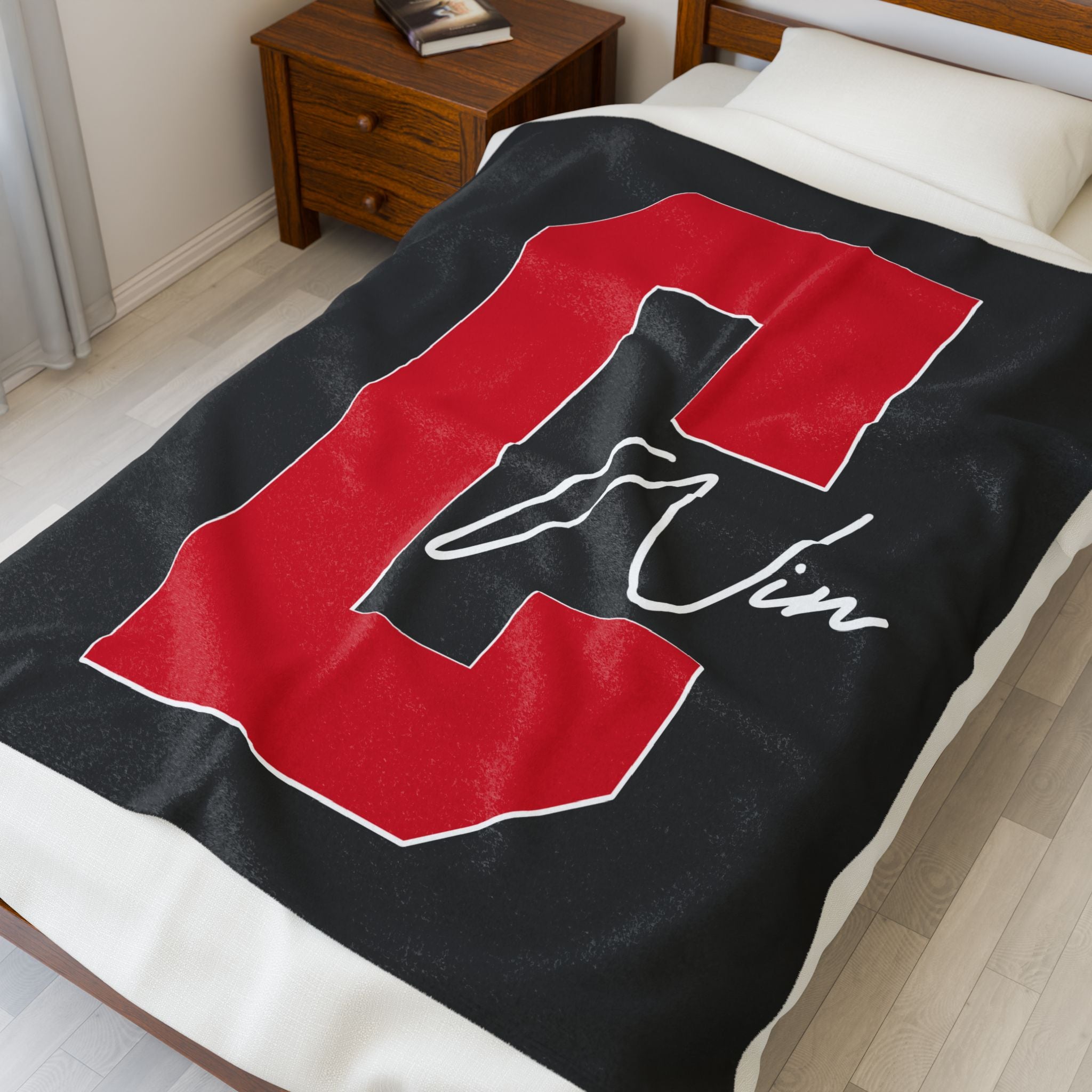 Corwin Allard Velveteen Plush Blanket