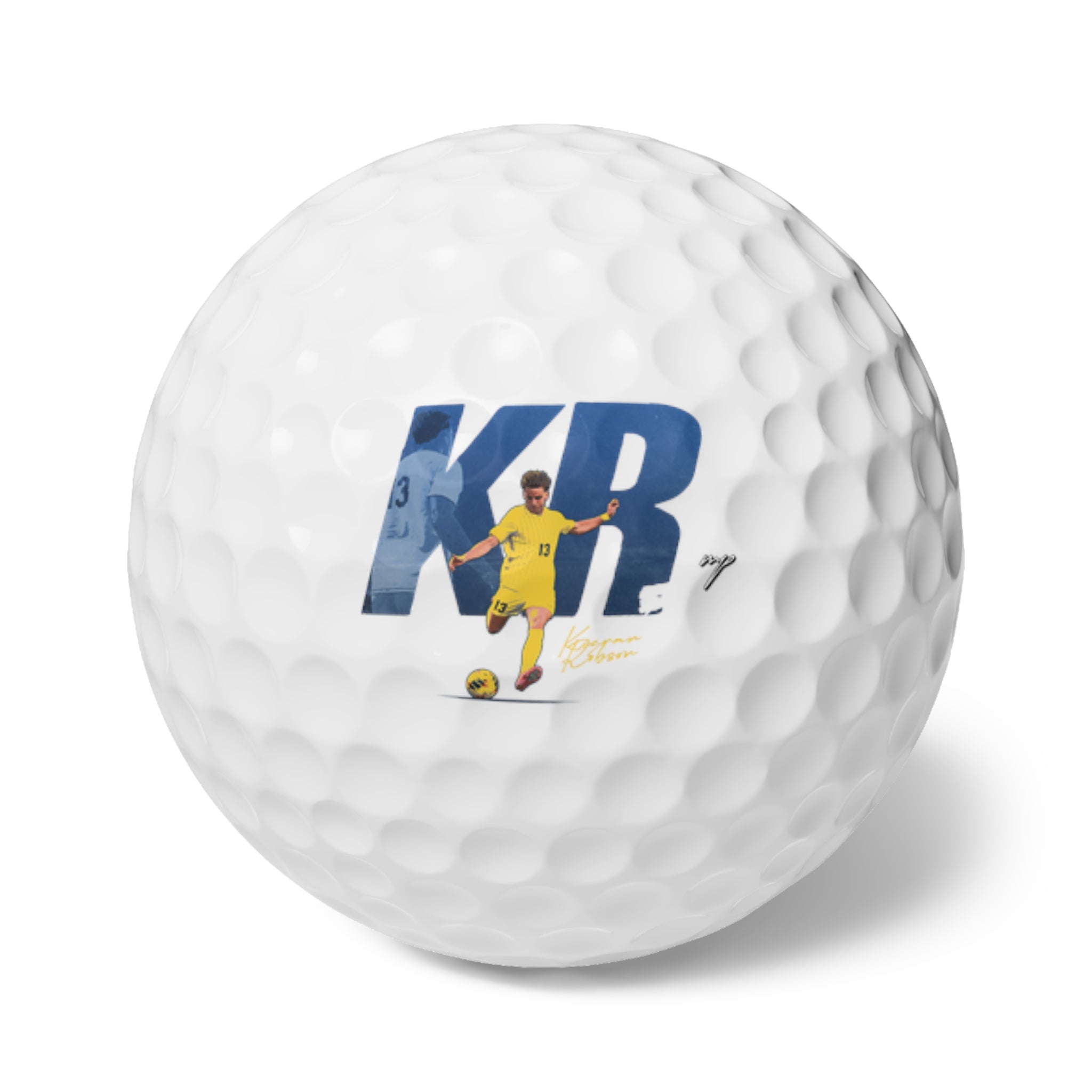 Kieran Robson Golf Balls, 6pc
