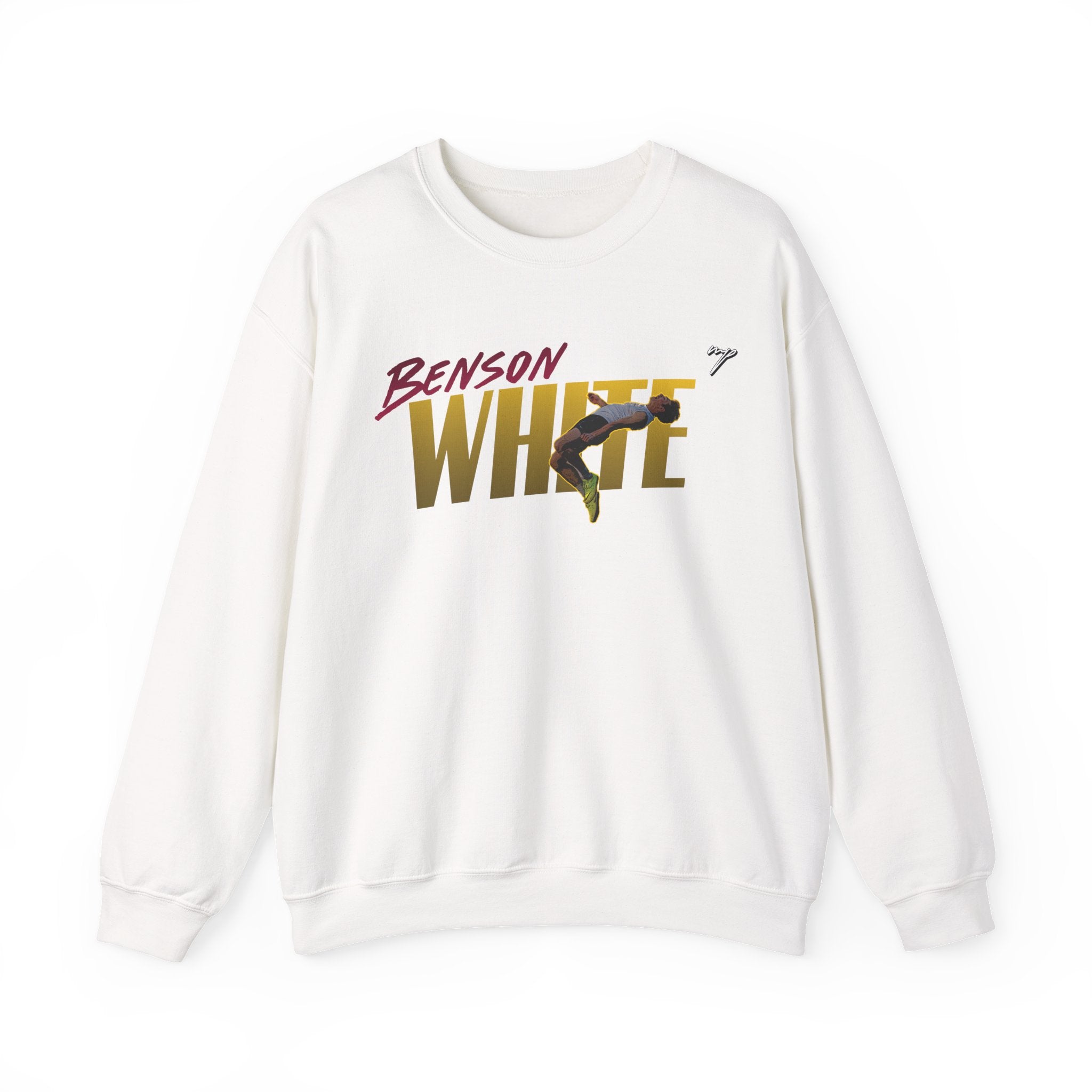 Benson White Crewneck