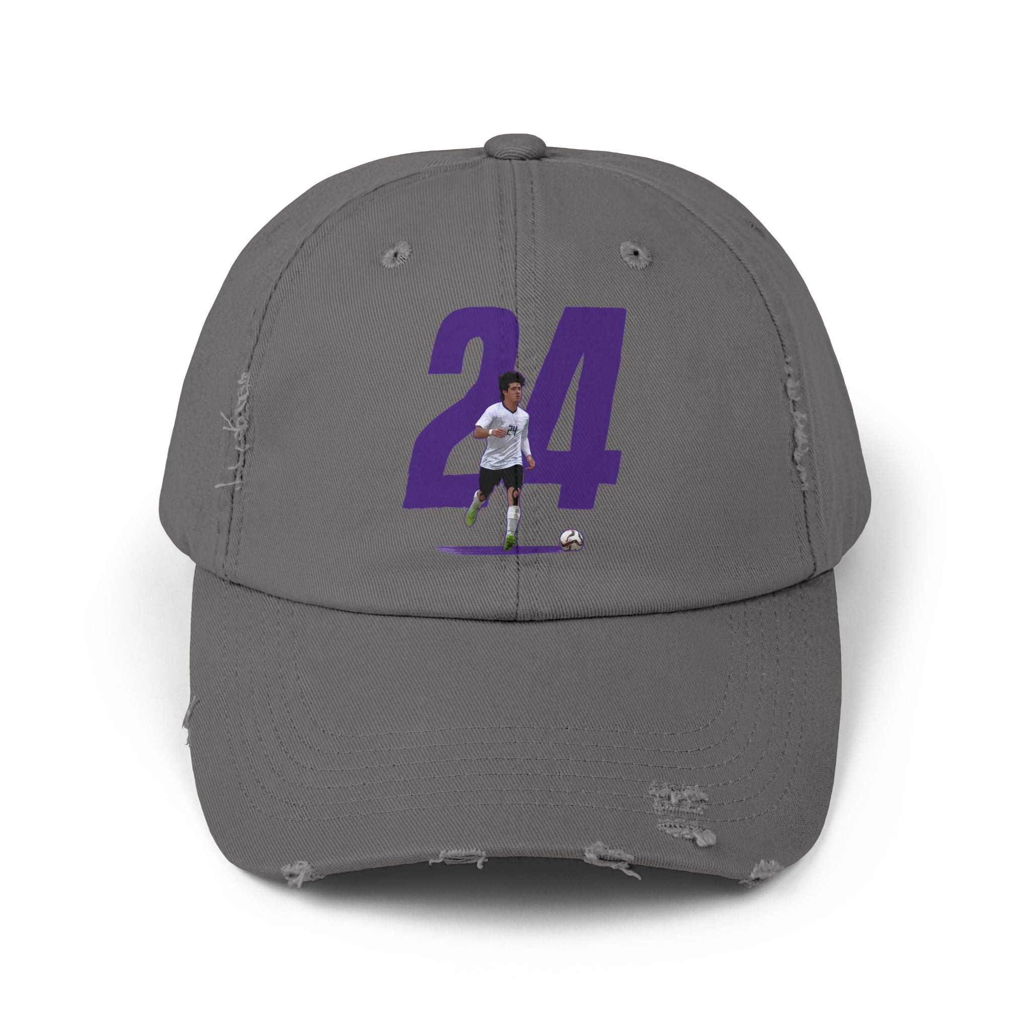 David Posso Distressed Dad Cap