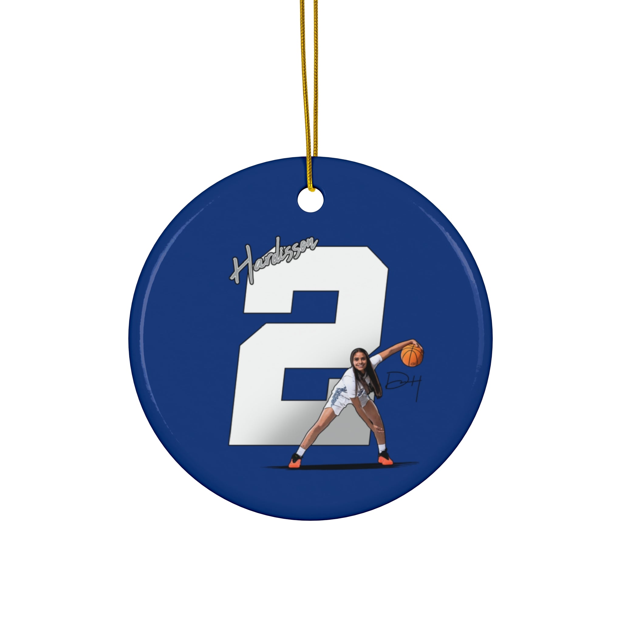 Dianka Hardisson Ceramic Ornament