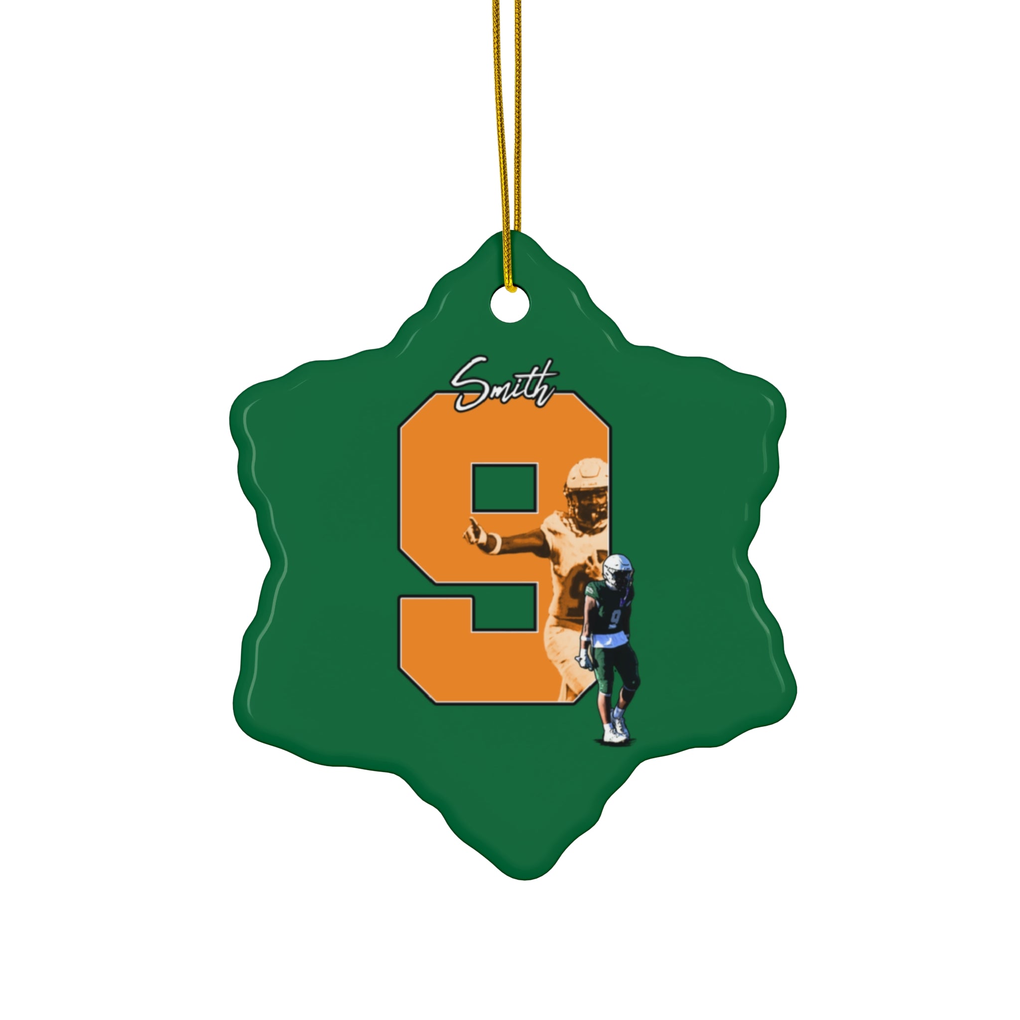 Jordan Smith Ceramic Ornament
