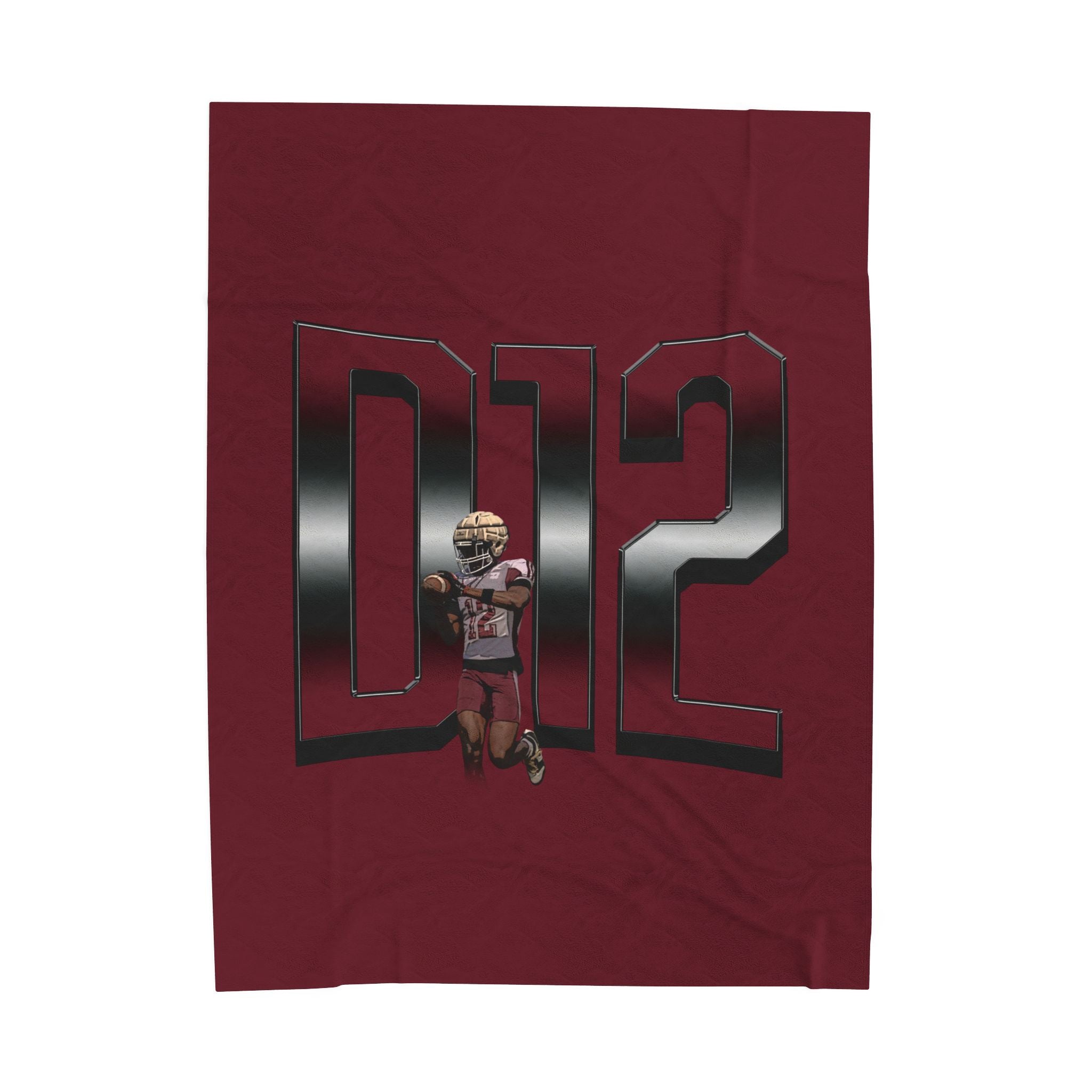 De'Traun Brown Velveteen Plush Blanket