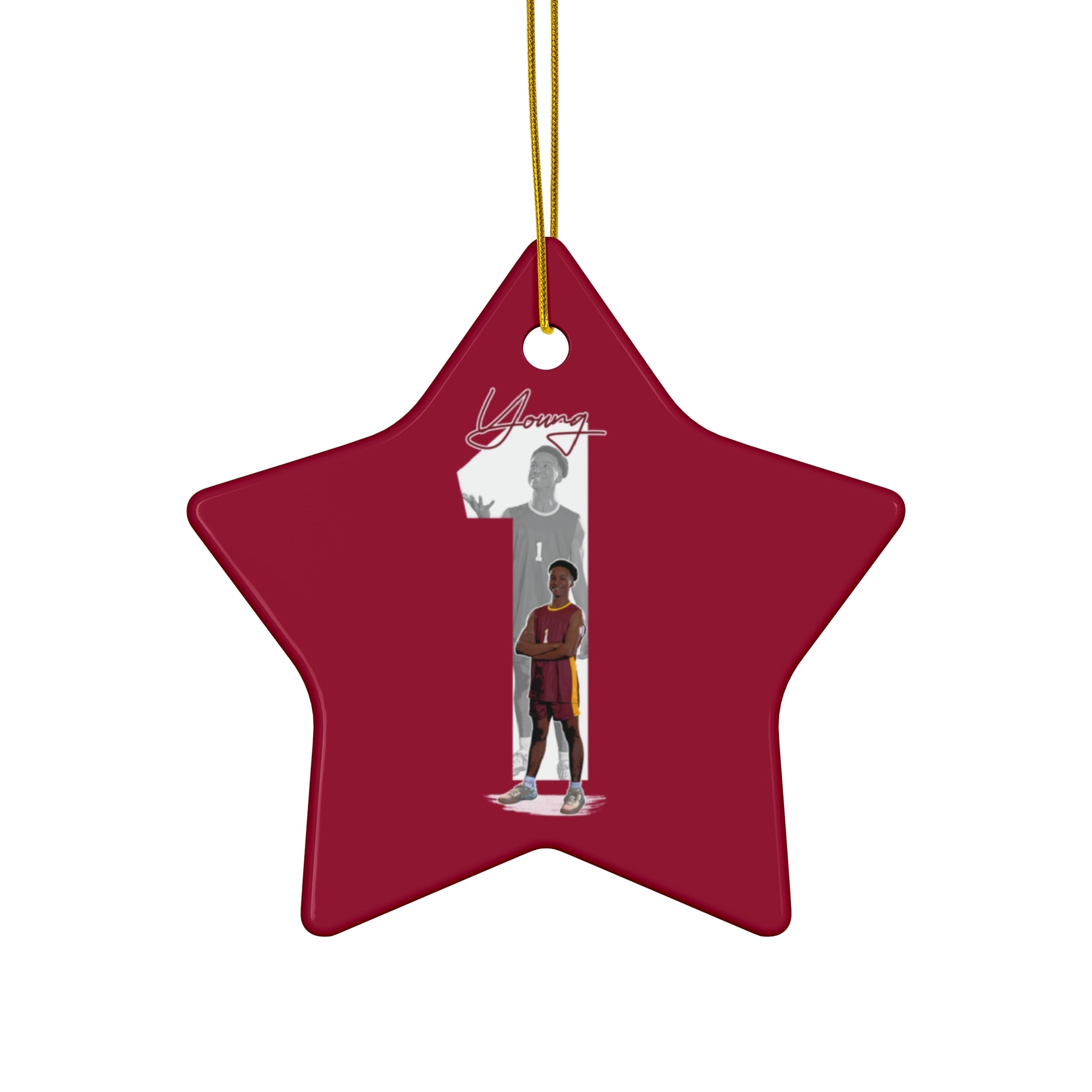Ron Young Ceramic Ornament