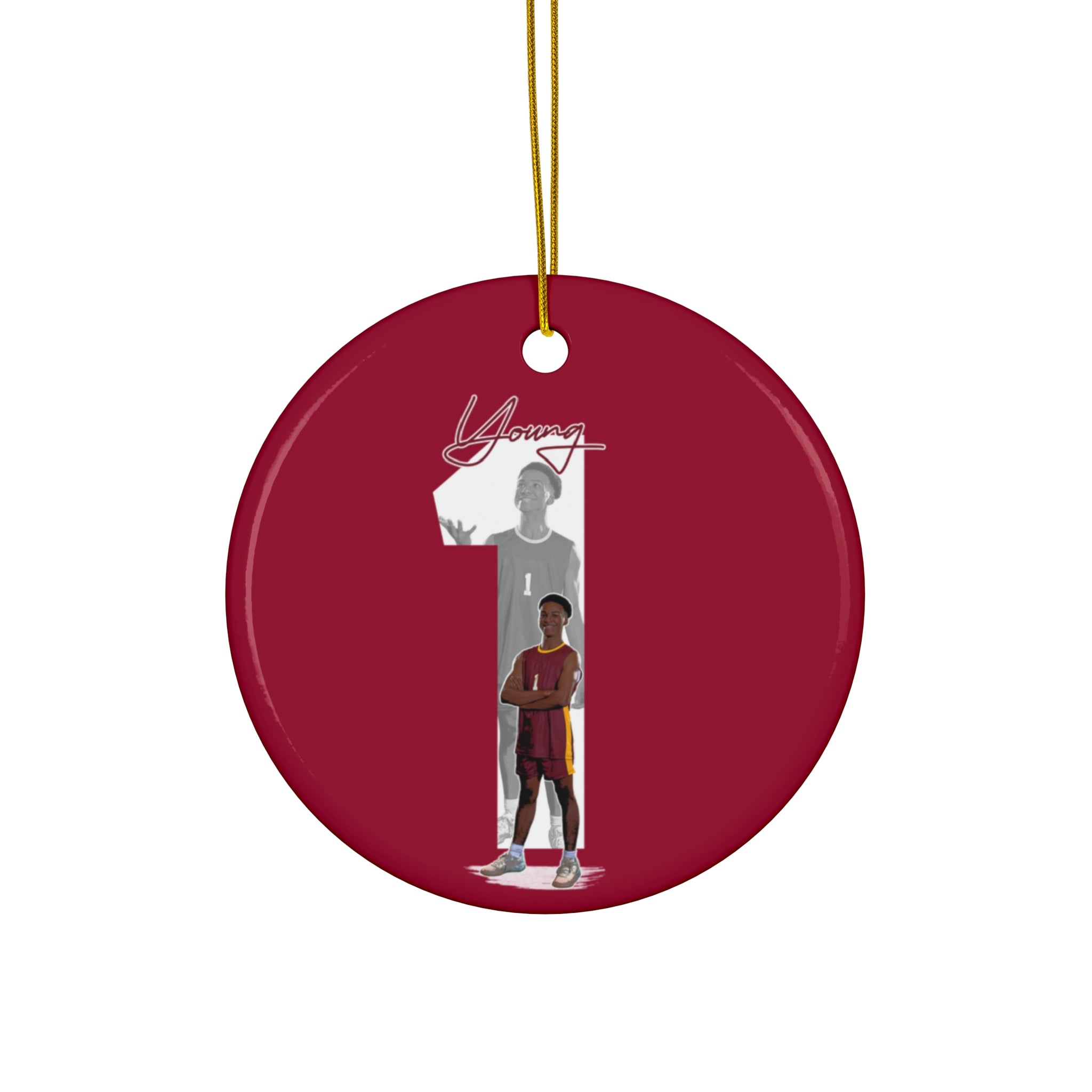 Ron Young Ceramic Ornament