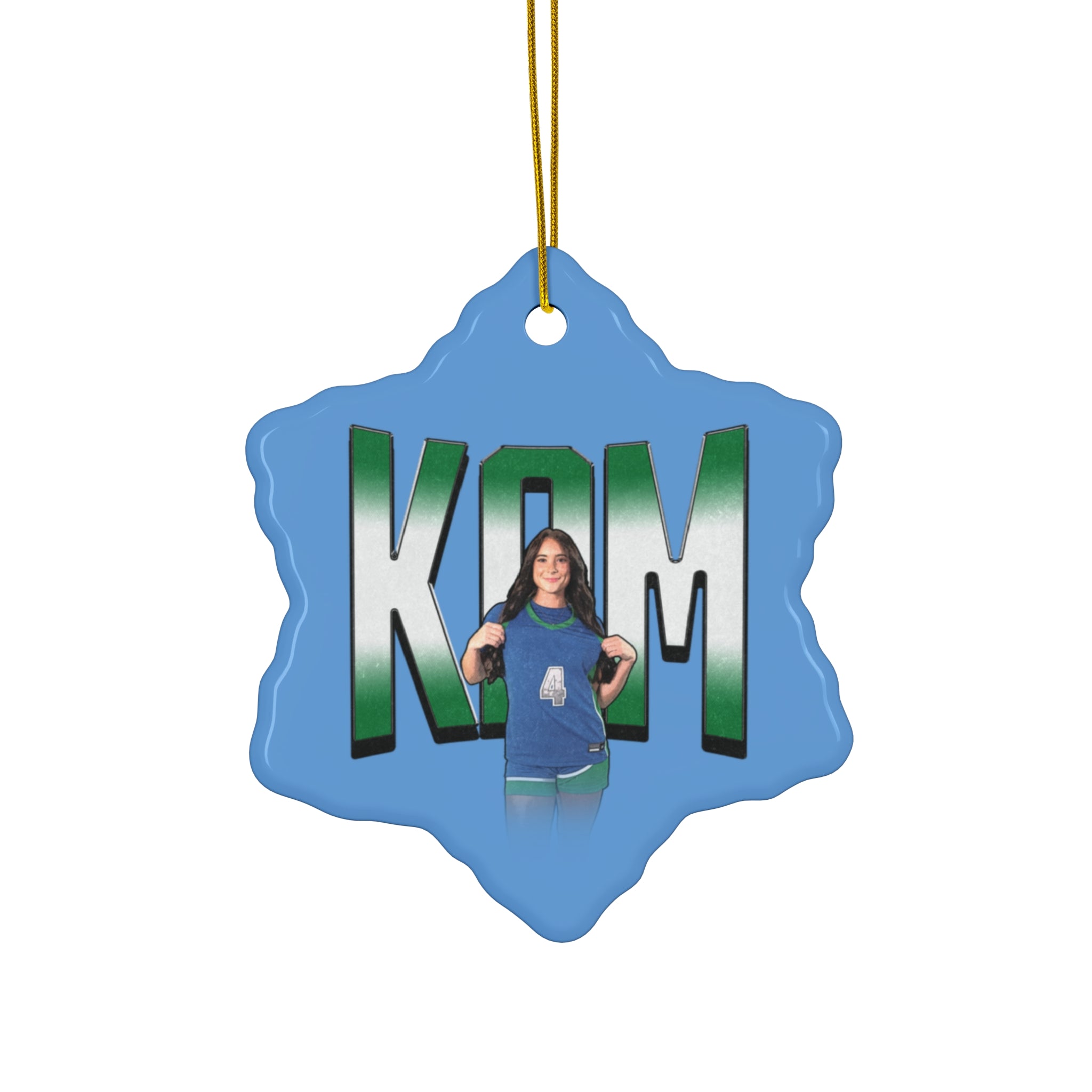 Kam Barnitz Ceramic Ornament
