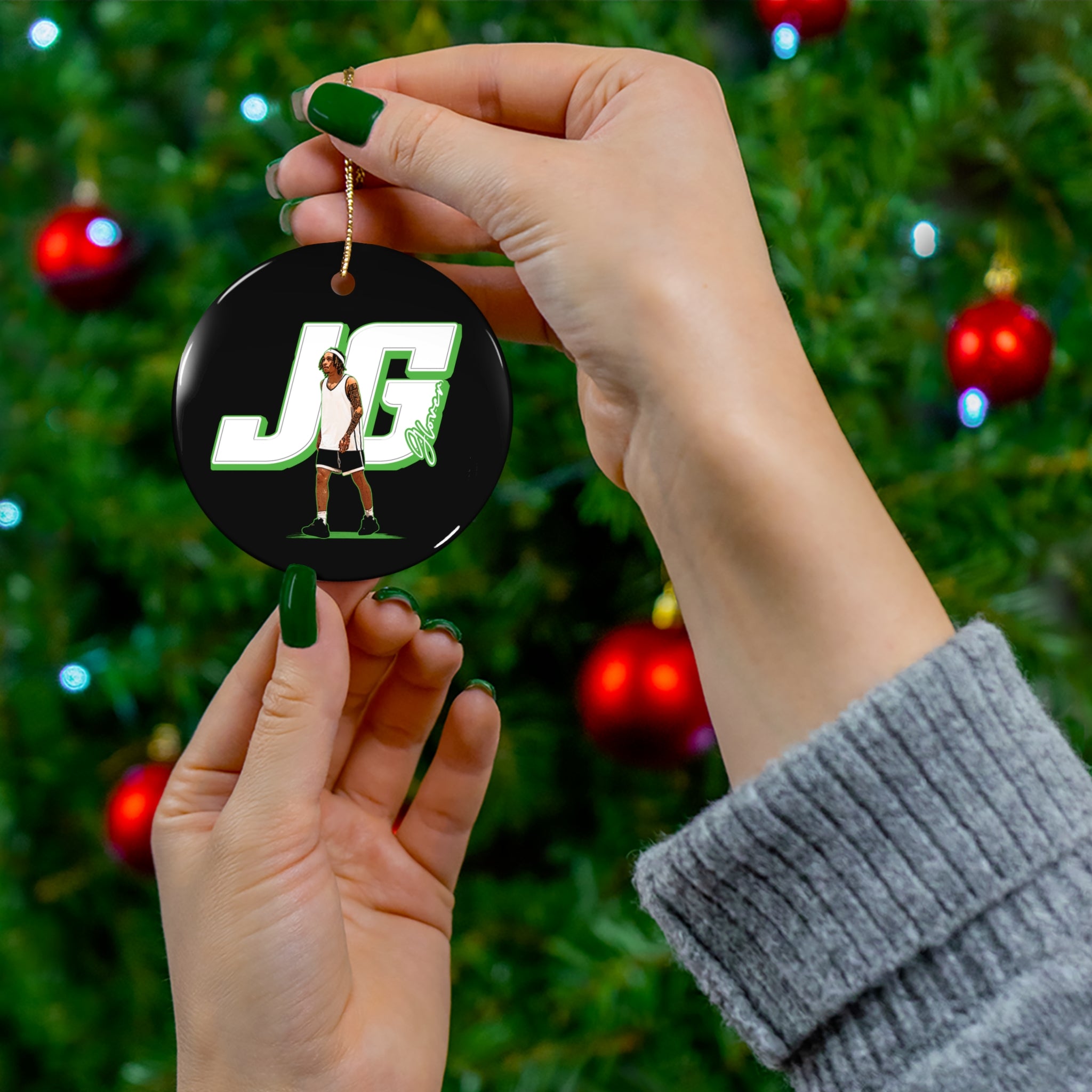 Jeremiah Glover Ceramic Ornament