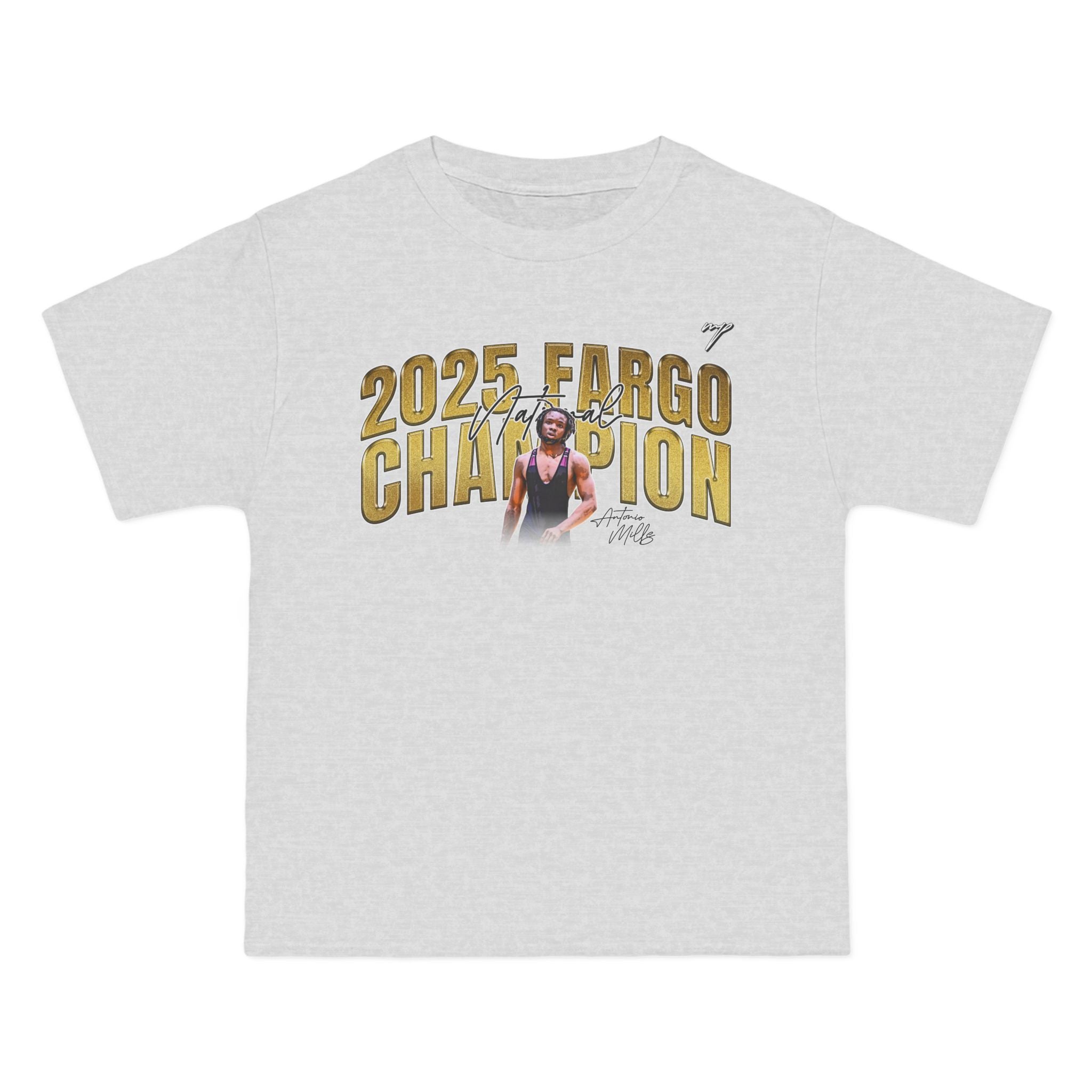 Antonio Mills 2025 Fargo National Champ Vintage Tee