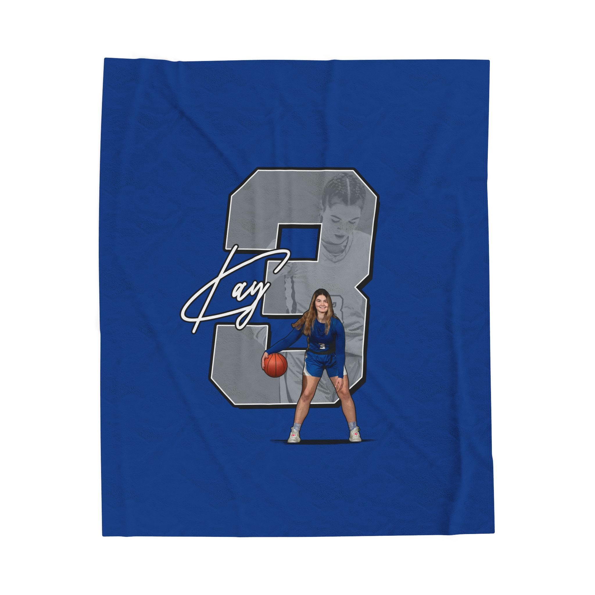 Kaylee Glidden Velveteen Plush Blanket