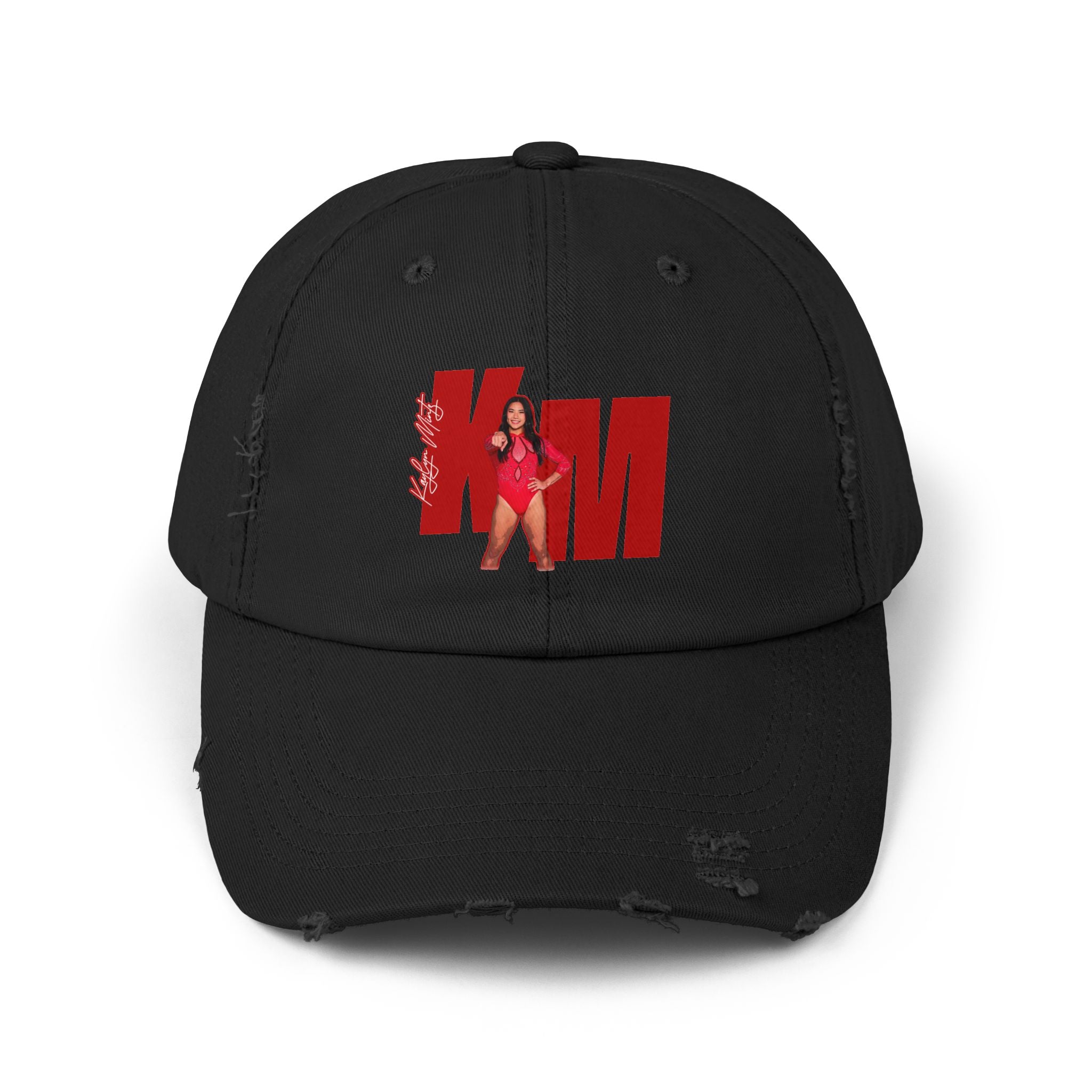 Kaylyn Mintz Distressed Dad Cap