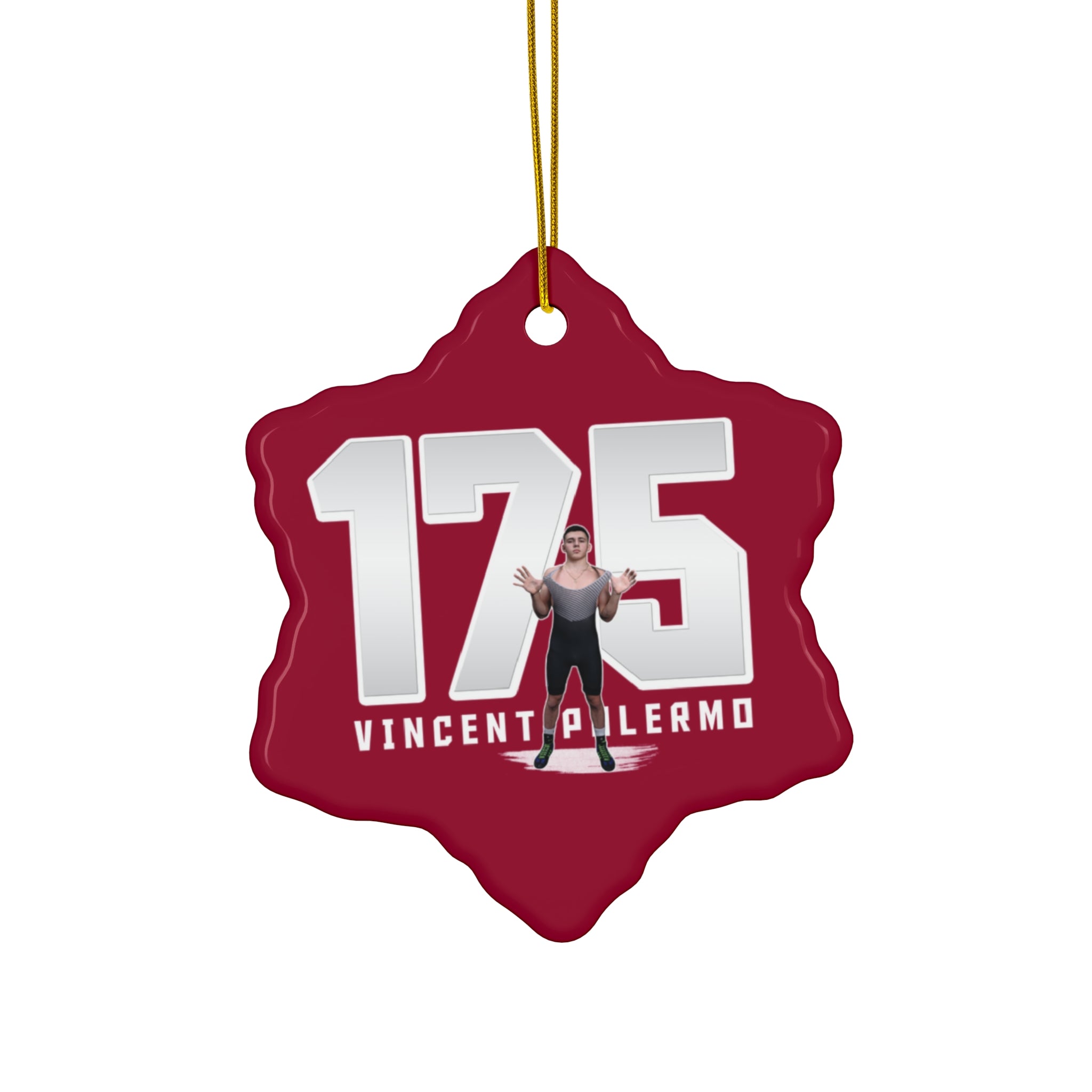 Vincent Palermo Ceramic Ornament