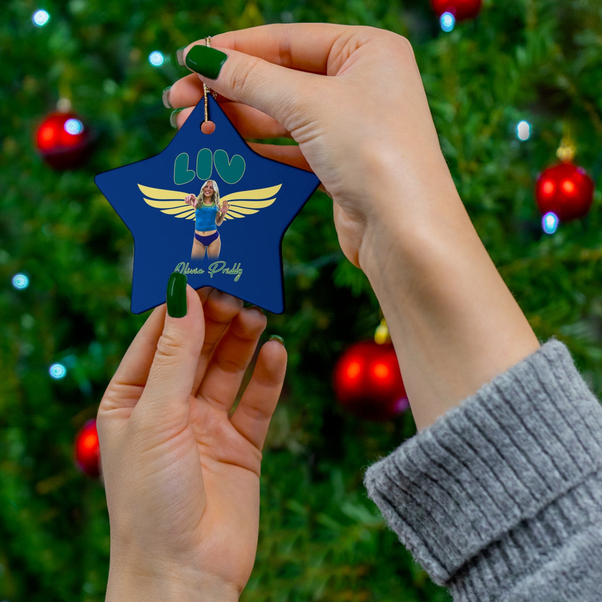 Olivia Priddy Ceramic Ornament