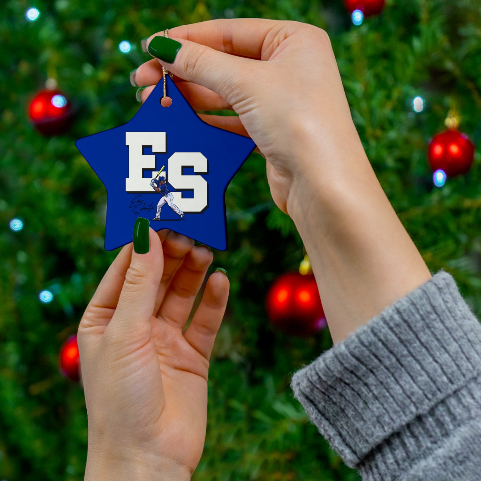 Ever Silvente Ceramic Ornament