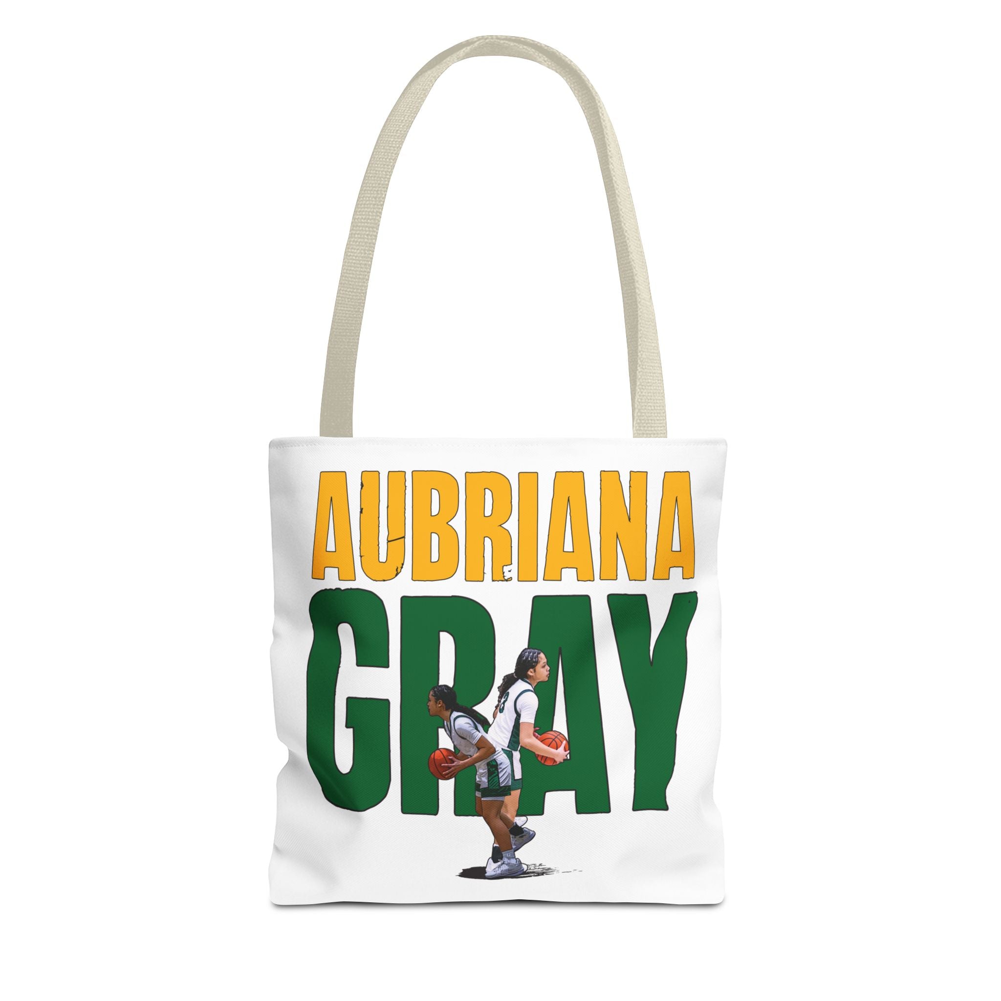 Aubriana Gray Tote Bag