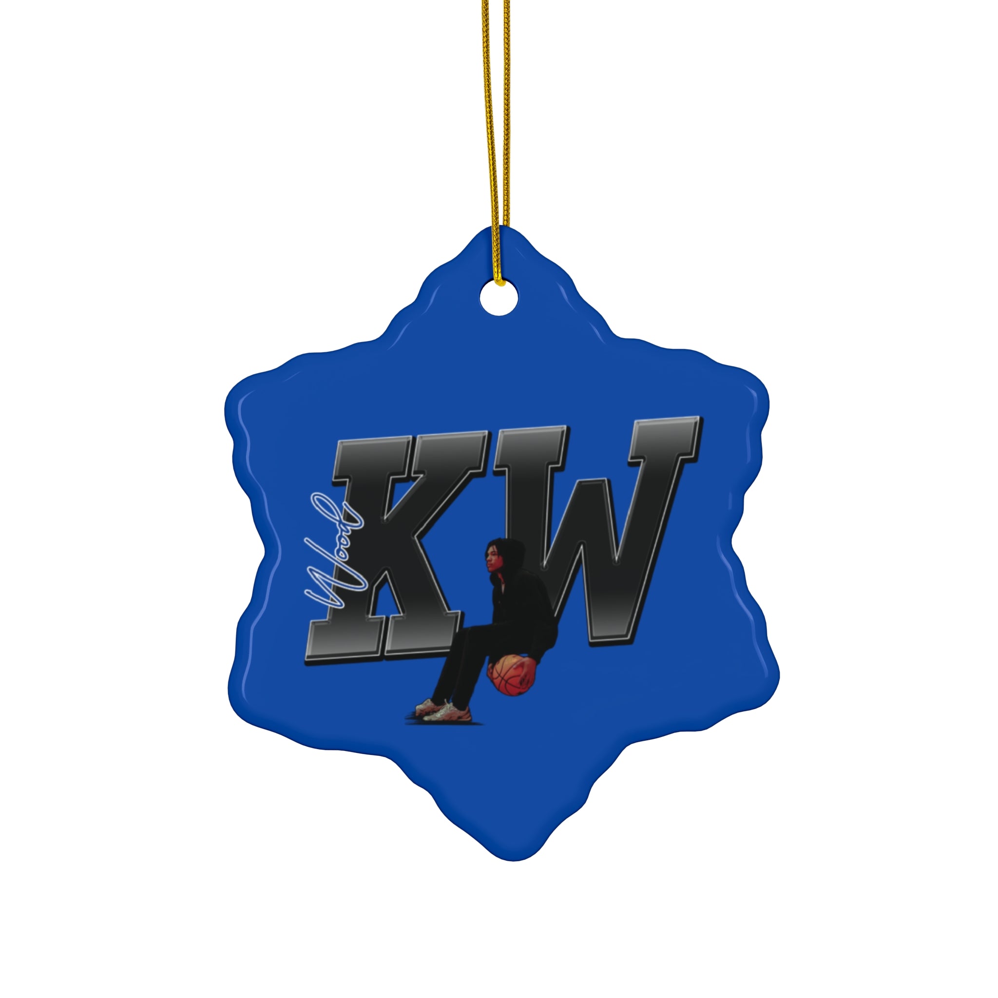 Keimarien Wood Ceramic Ornament